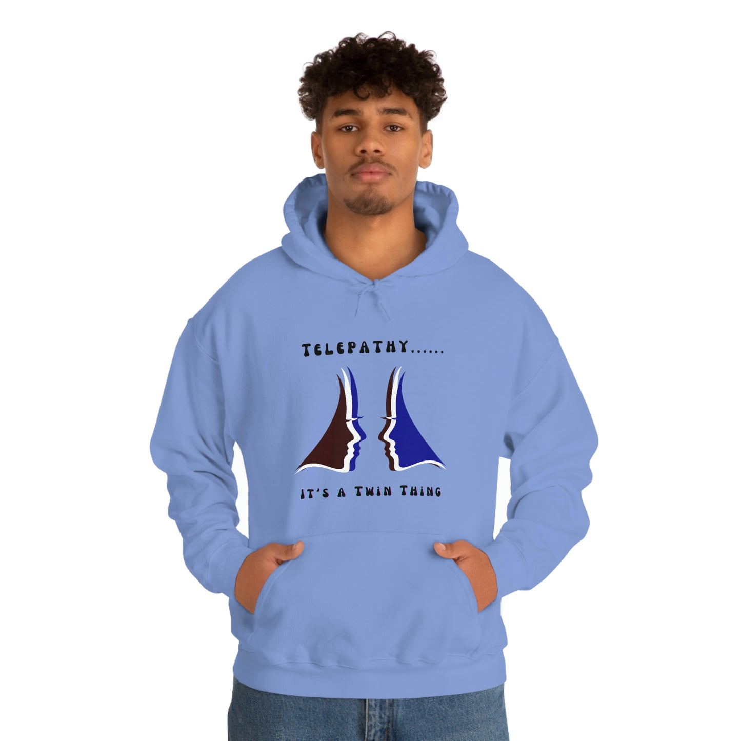 Twin, Unisex Heavy Blend™ Hooded Sweatshirt