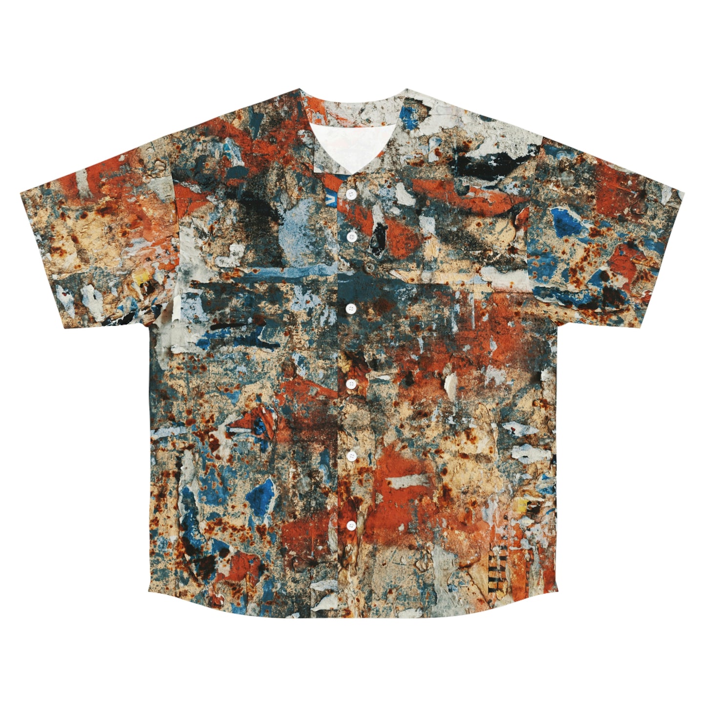 Exotic Print Baseball Jersey