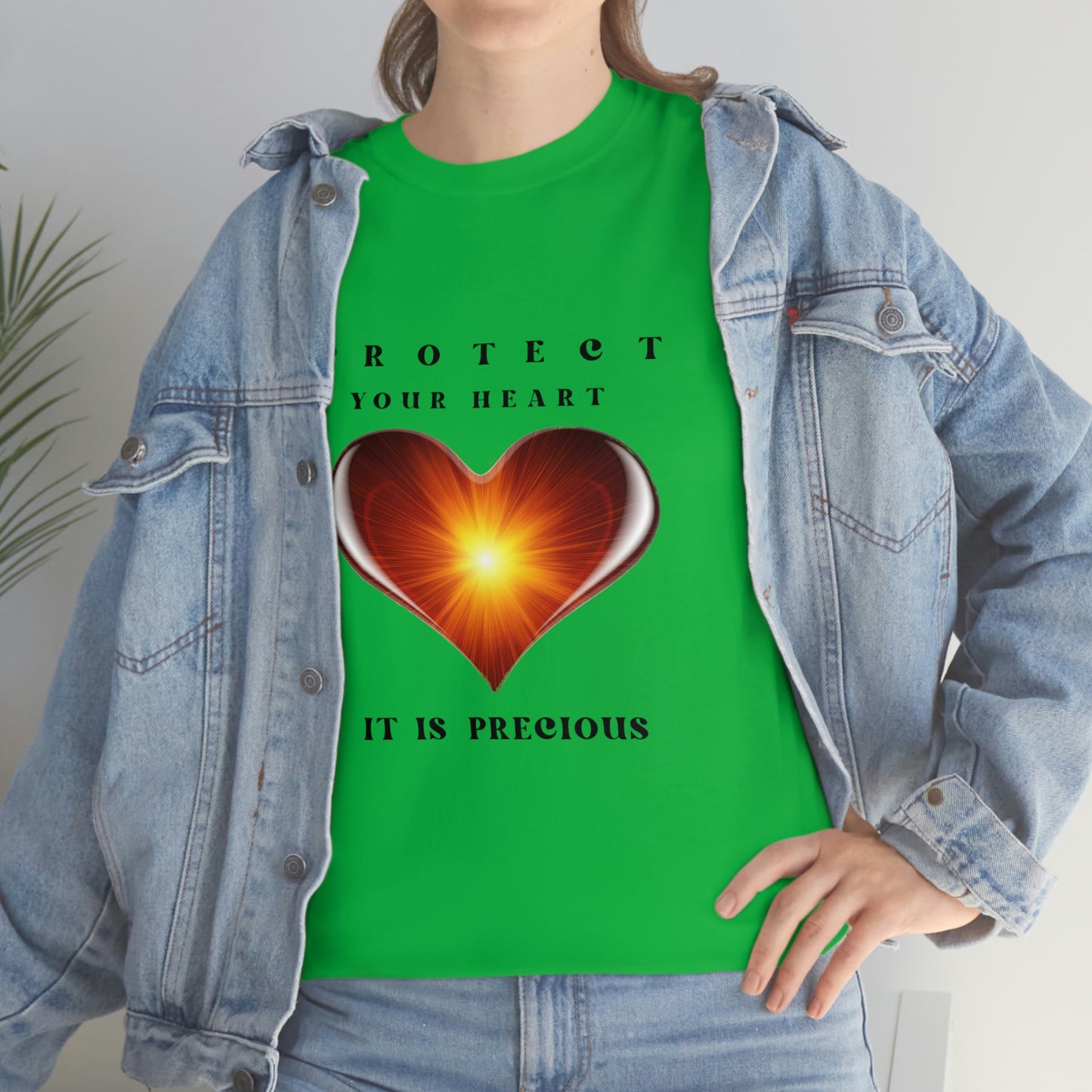 Protect Your Heart Unisex Heavy Cotton Tee