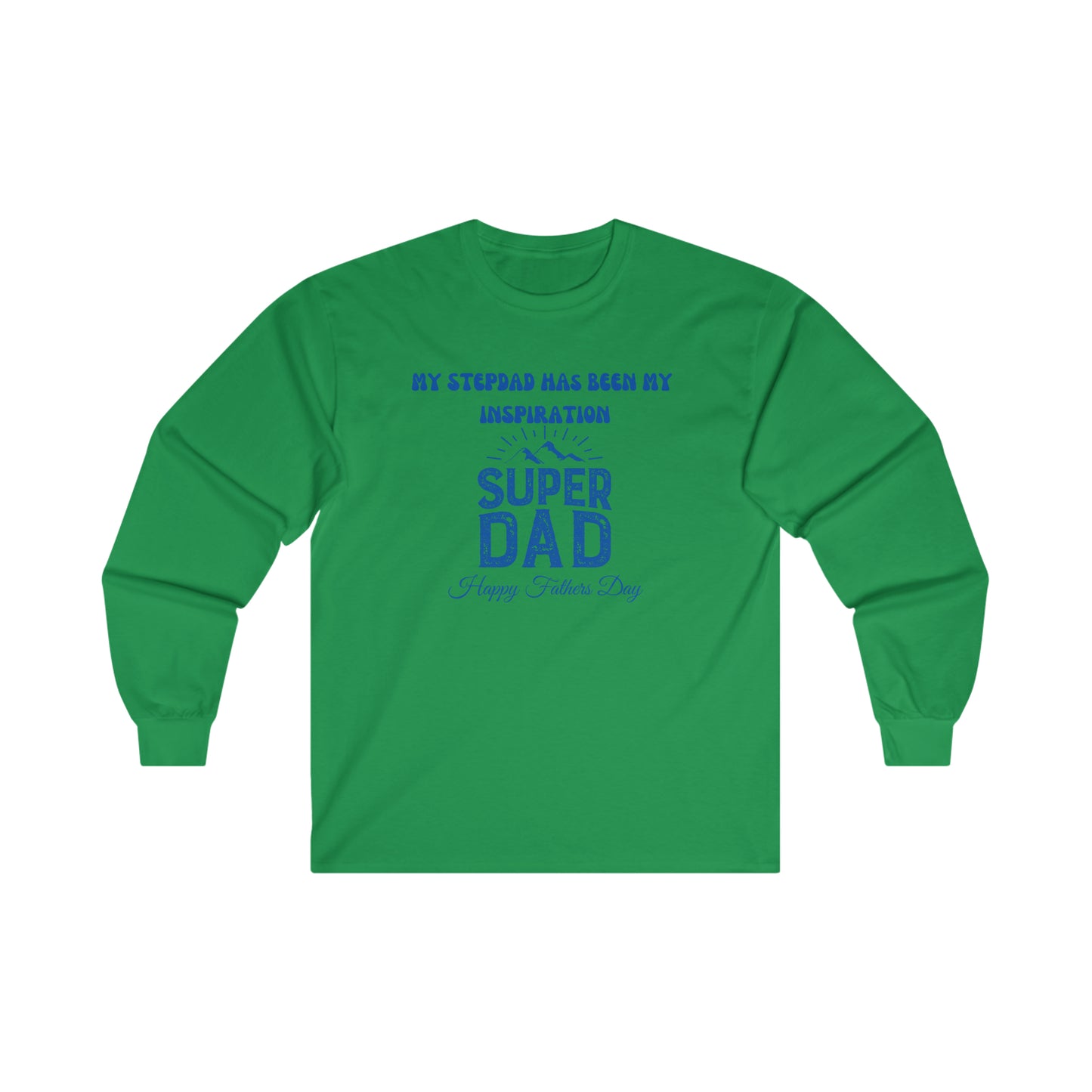 Exotic Print Fathers Day Ultra Cotton Long Sleeve Tee