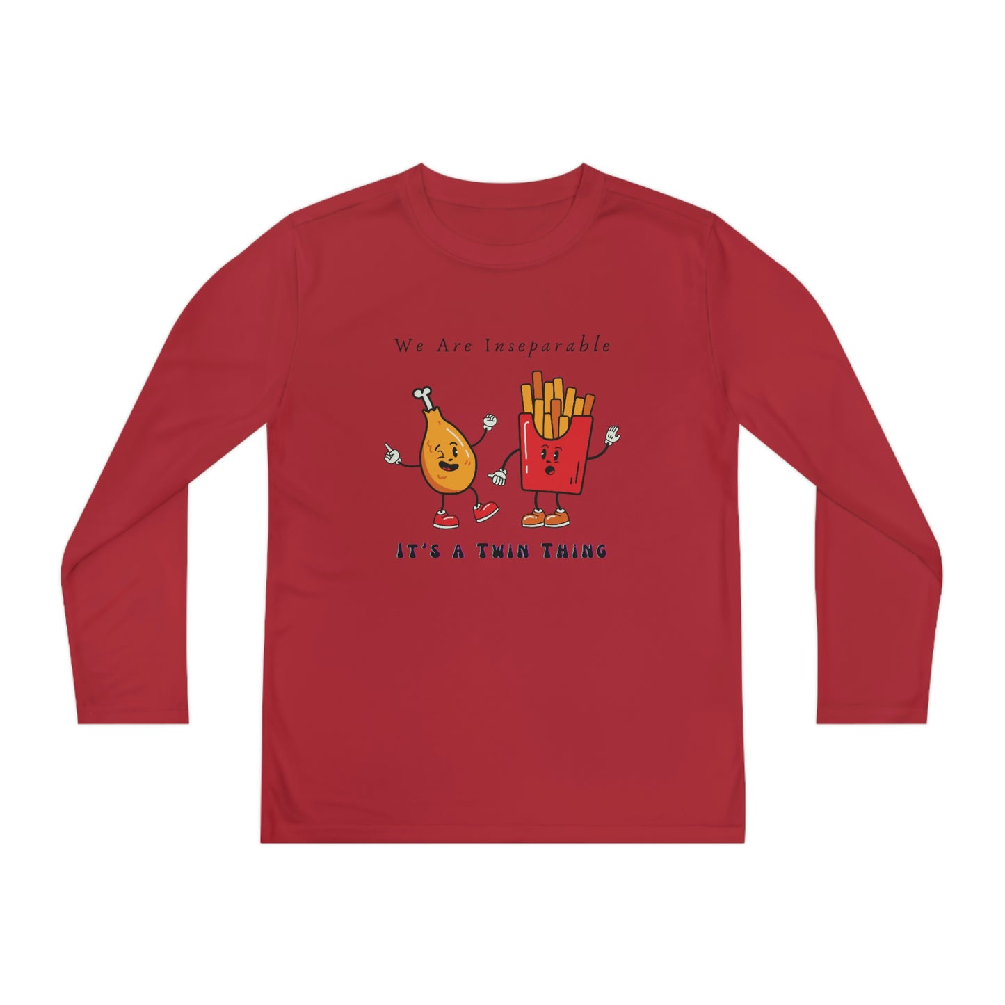 Twin, Youth Long Sleeve Competitor Tee