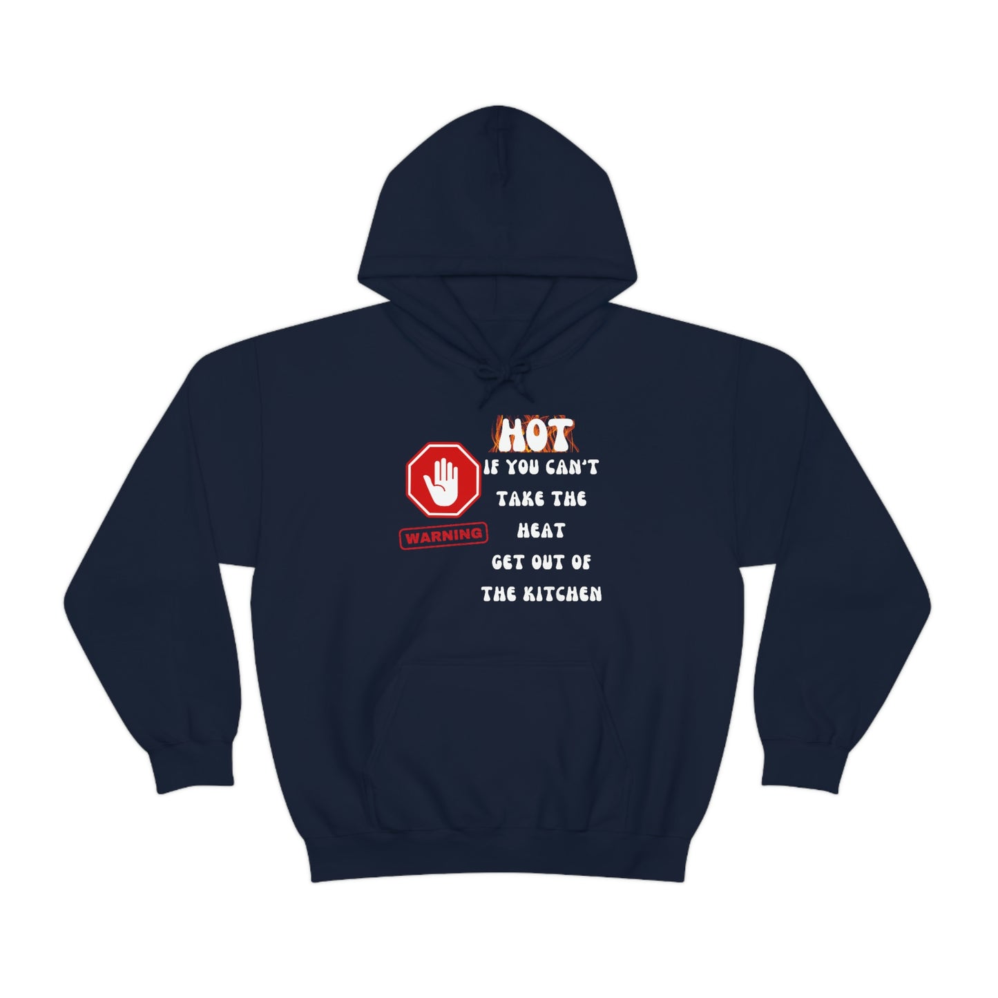 Warning, Unisex Heavy Blend™ Hooded Sweatshirt