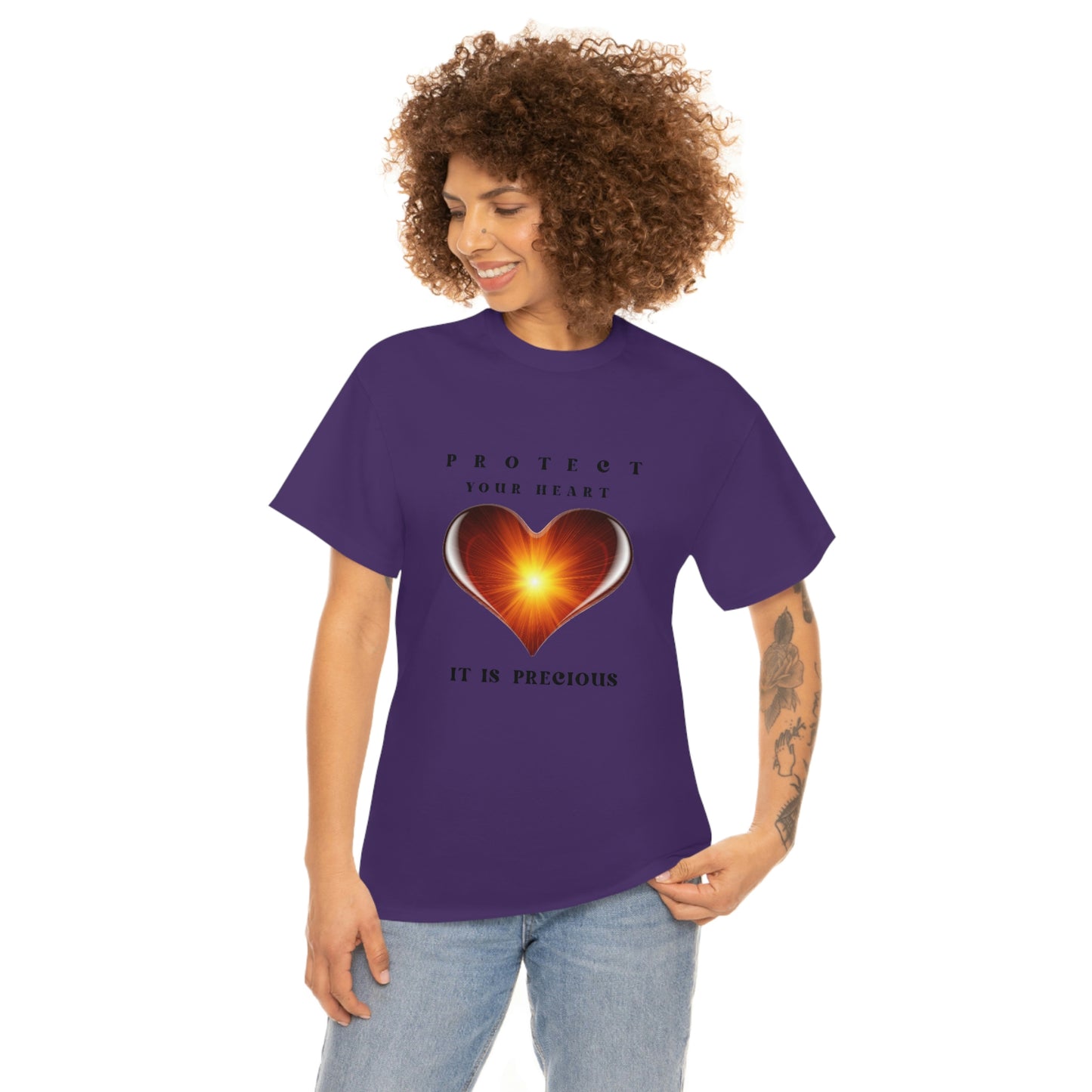 Protect Your Heart Unisex Heavy Cotton Tee