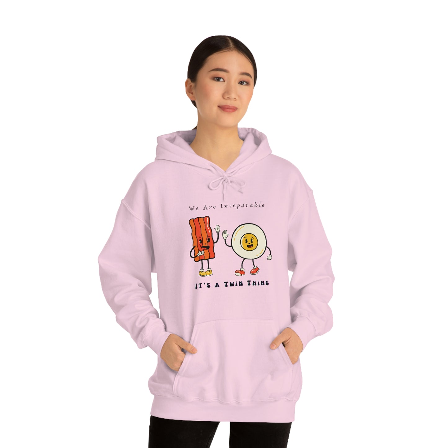 Twin, Unisex Heavy Blend™ Hooded Sweatshirt