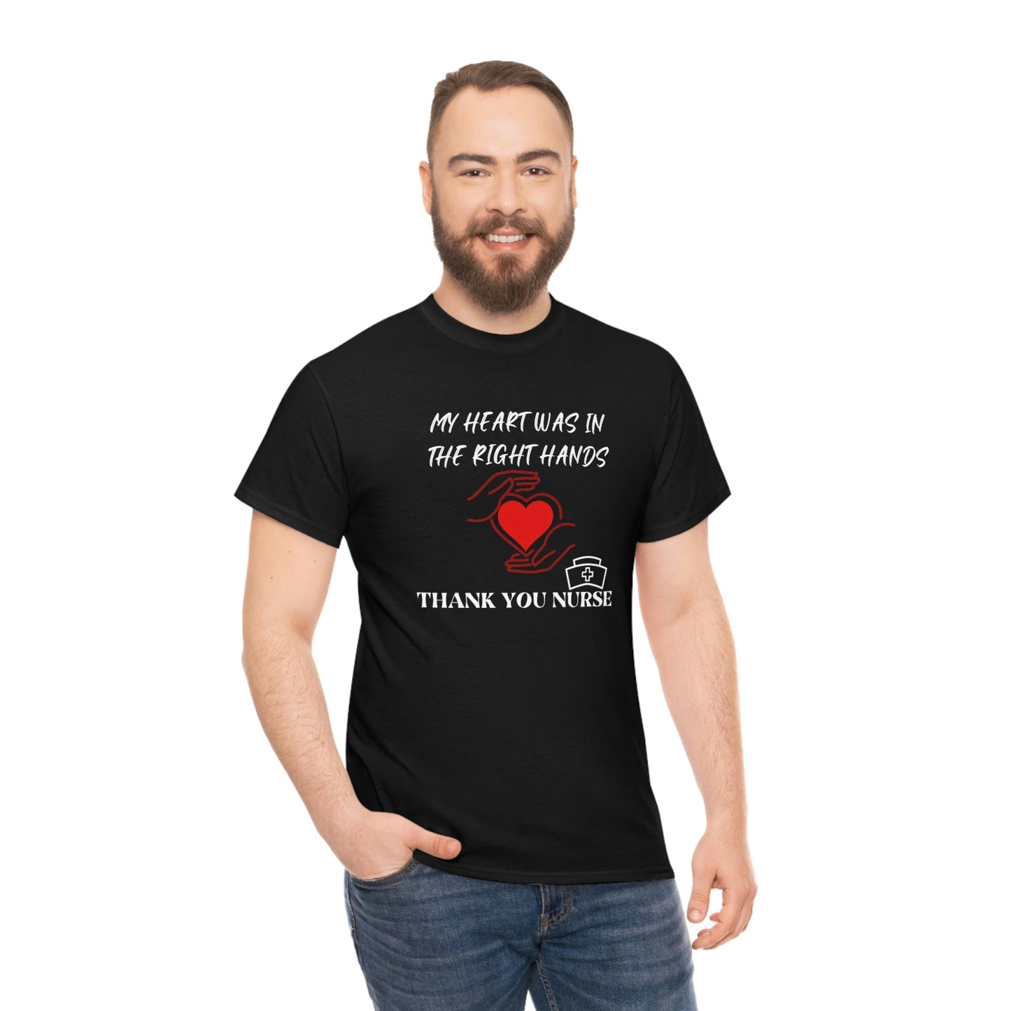 Medical, CVICU, EKG, Unisex Heavy Cotton Tee