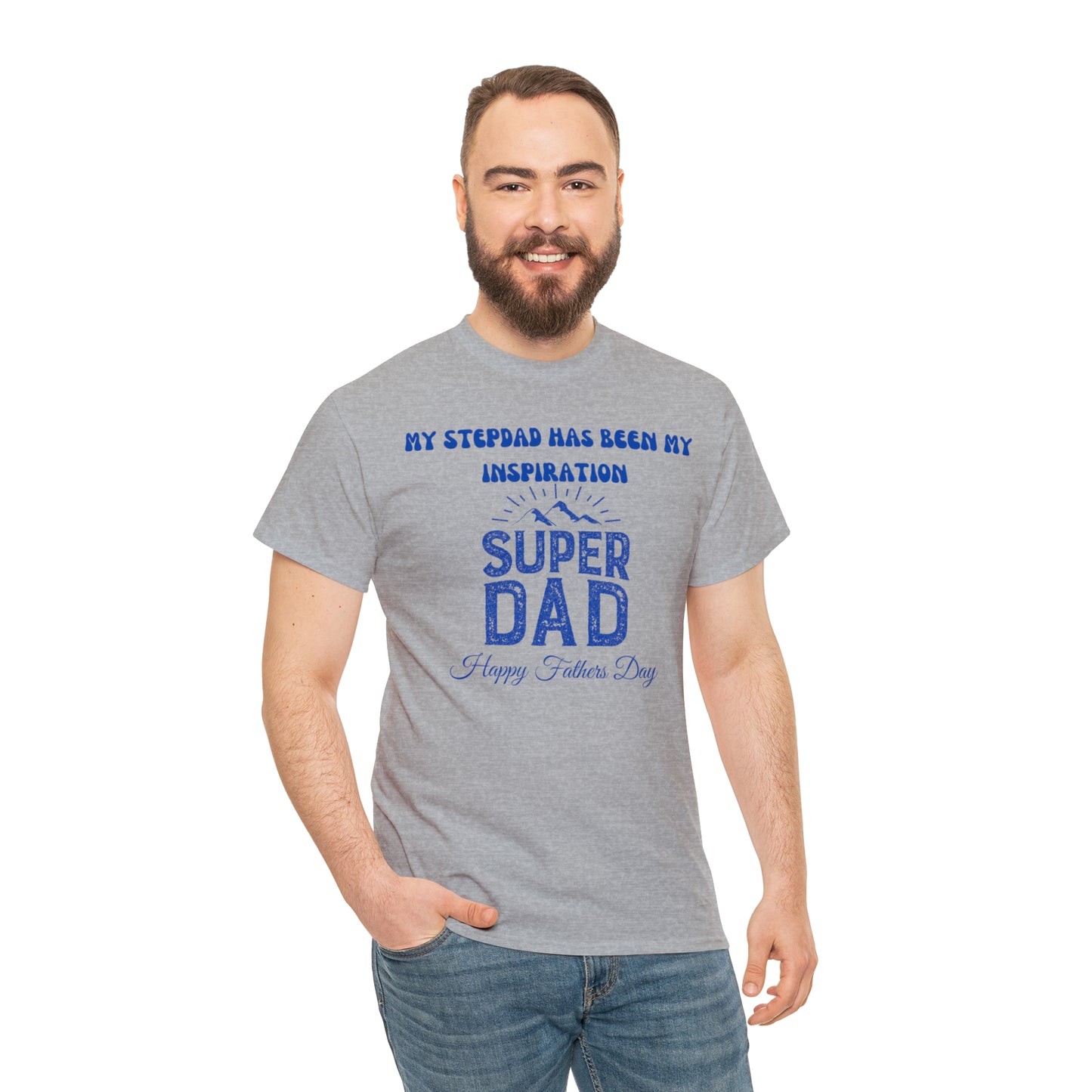 Exotic Print Fathers Day Unisex Heavy Cotton Tee