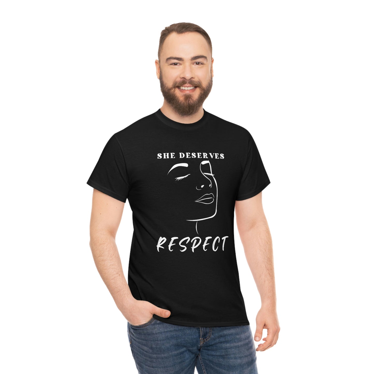 Respect Unisex Heavy Cotton Tee