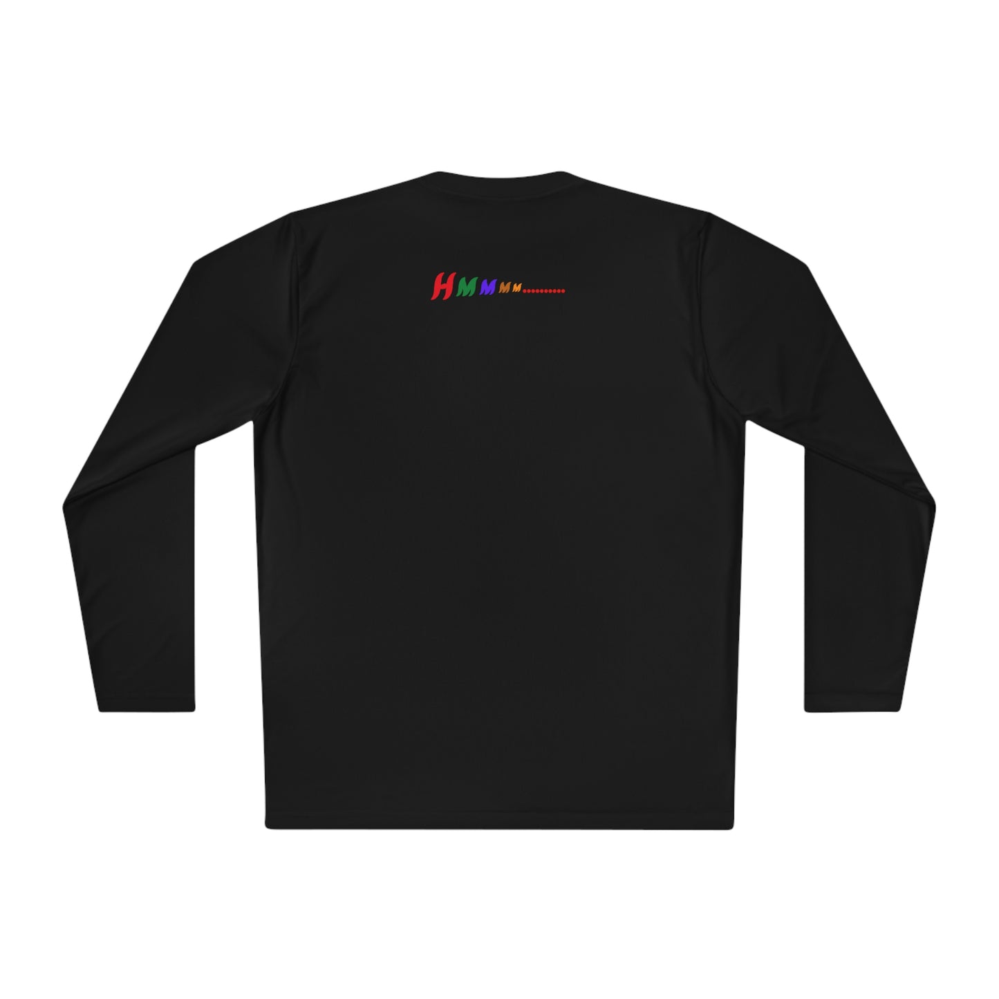 Hmmm, Unisex Lightweight Long Sleeve Tee