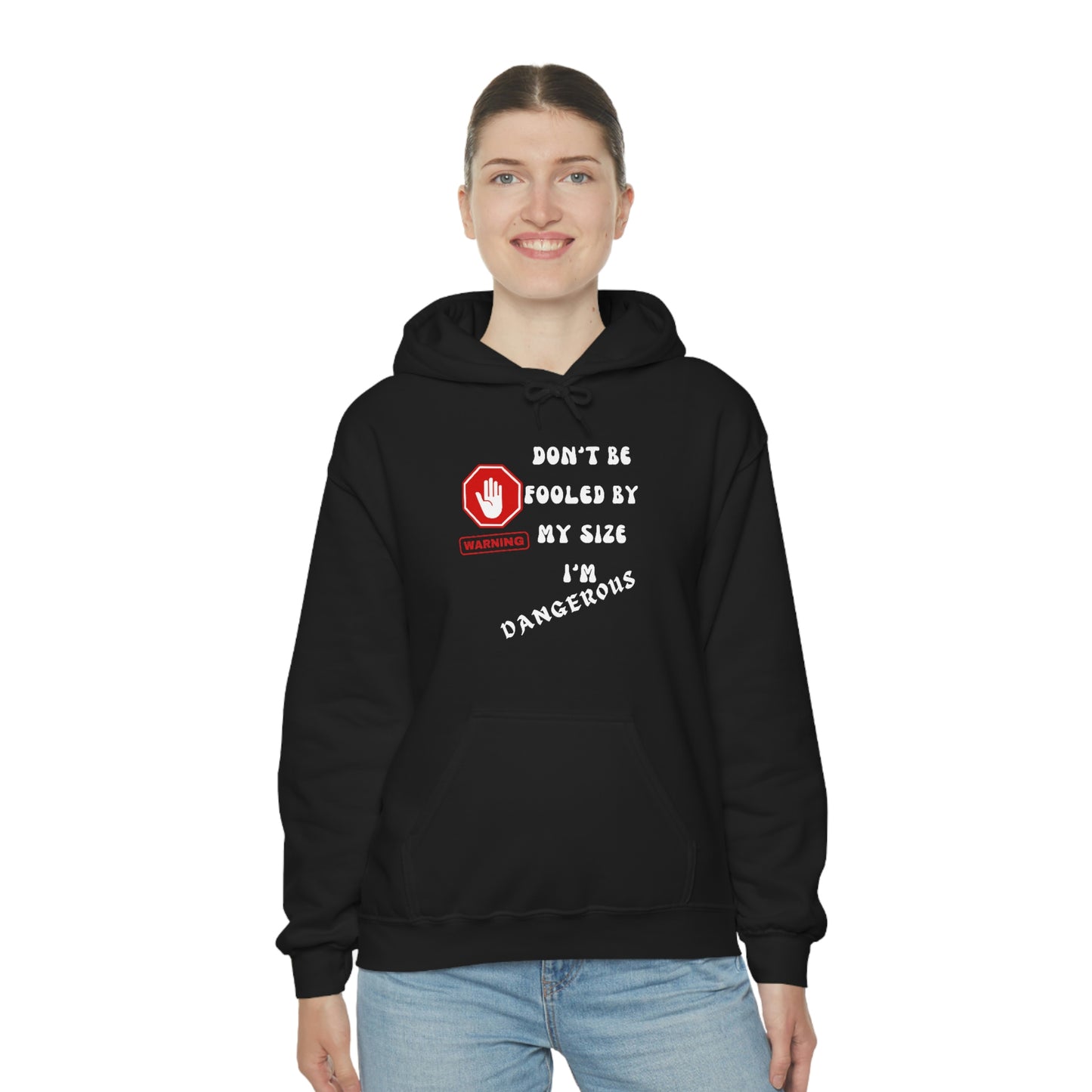 Warning, Unisex Heavy Blend™ Hooded Sweatshirt