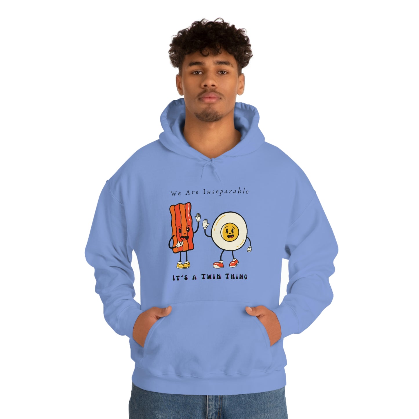 Twin, Unisex Heavy Blend™ Hooded Sweatshirt