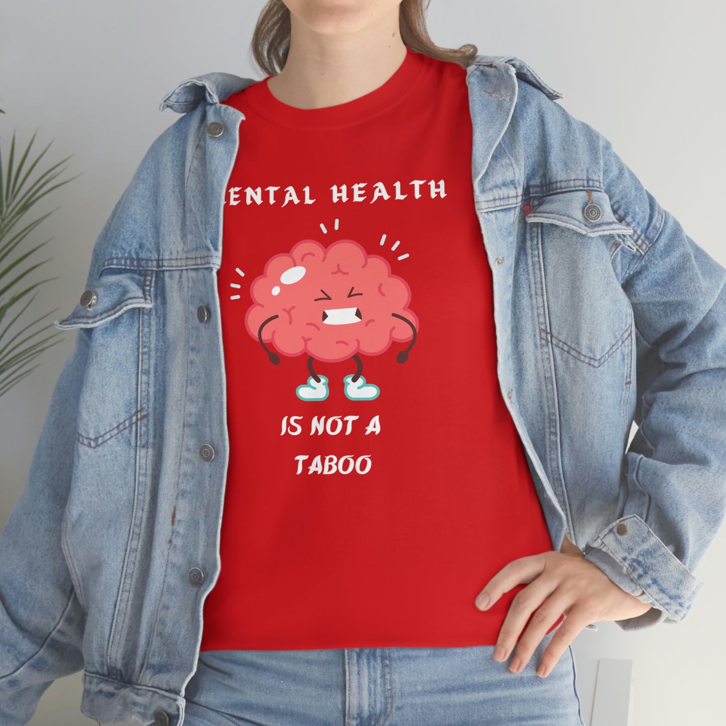 Mental Health Unisex Heavy Cotton Tee