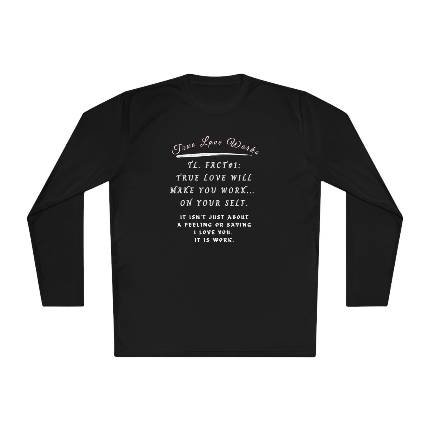 True Love, Unisex Lightweight Long Sleeve Tee