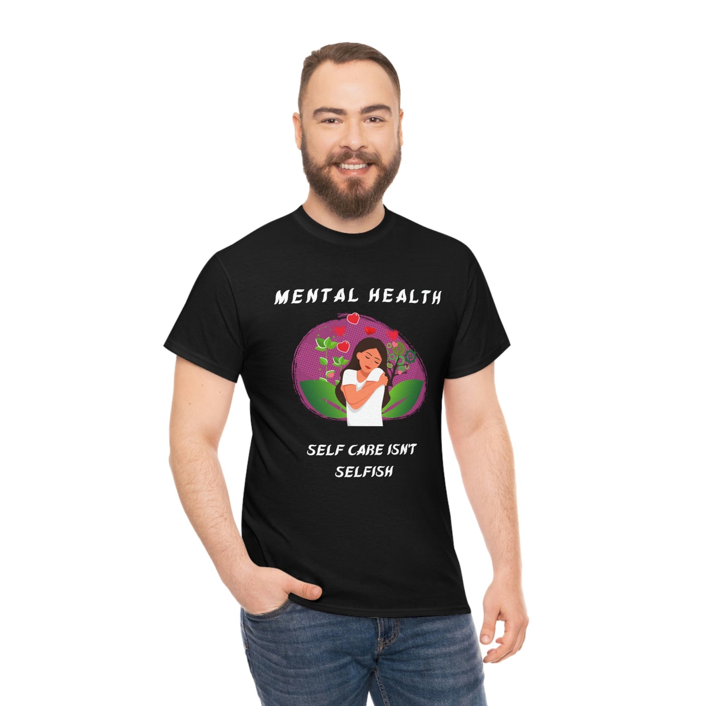 Mental Health Unisex Heavy Cotton Tee