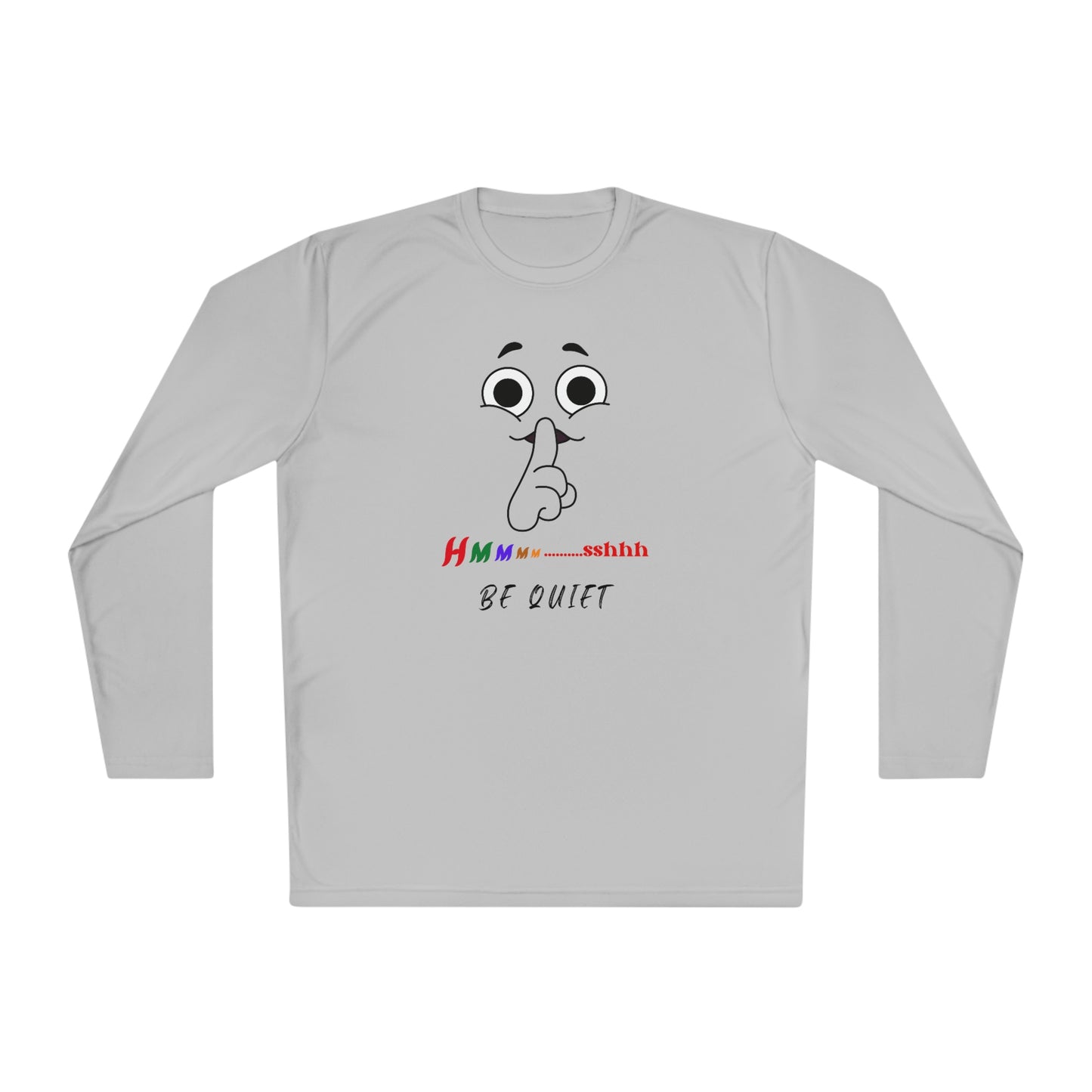 Hmmm, Unisex Lightweight Long Sleeve Tee