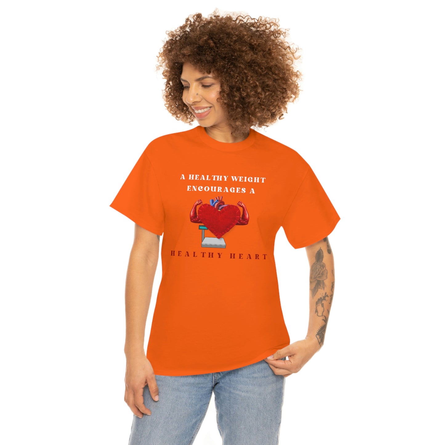 Healthy Heart Unisex Heavy Cotton Tee