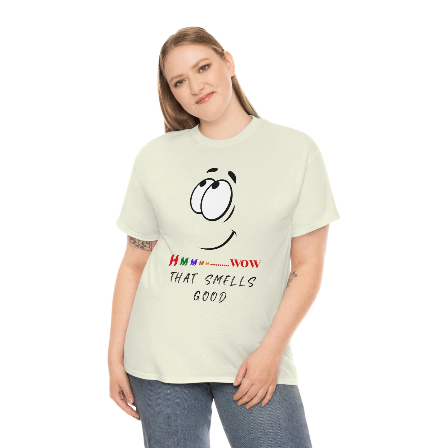 Hmmm... Wow, That Smells Good Unisex Heavy Cotton Tee