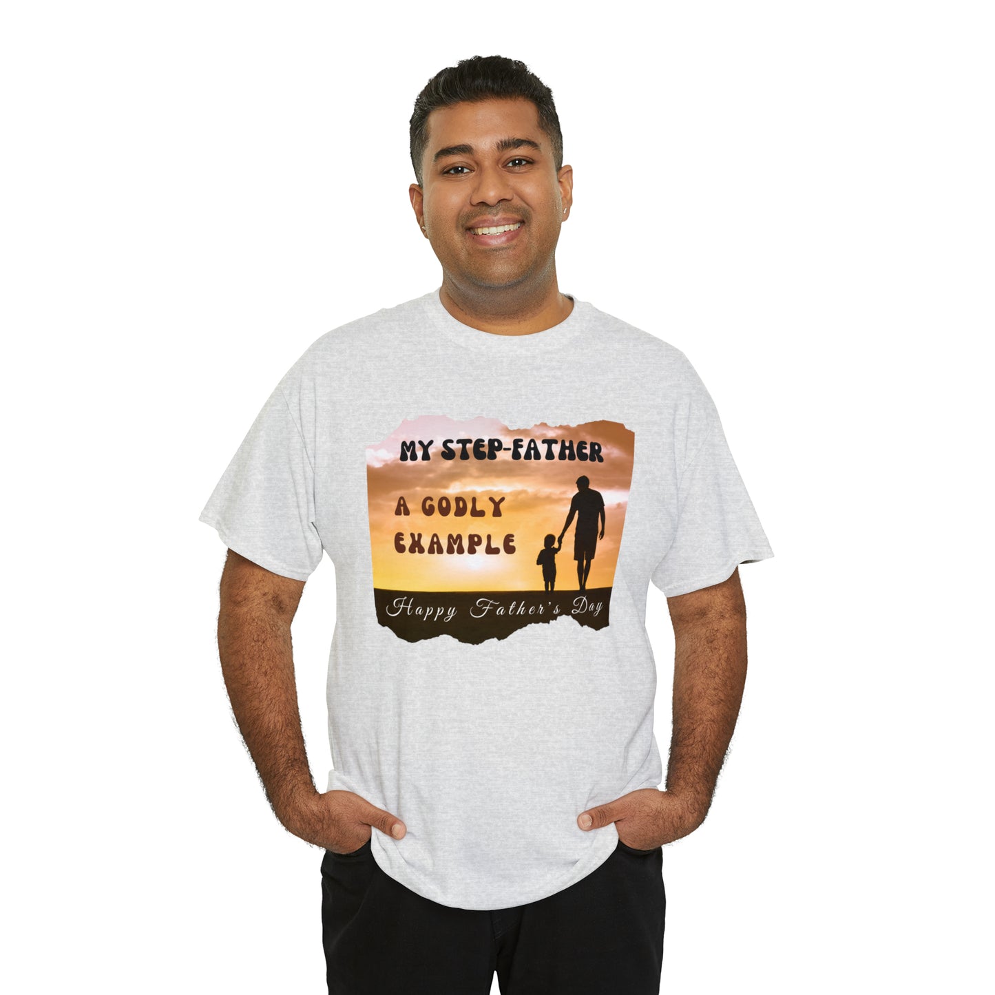 Exotic Print Father's Day Unisex Heavy Cotton Tee