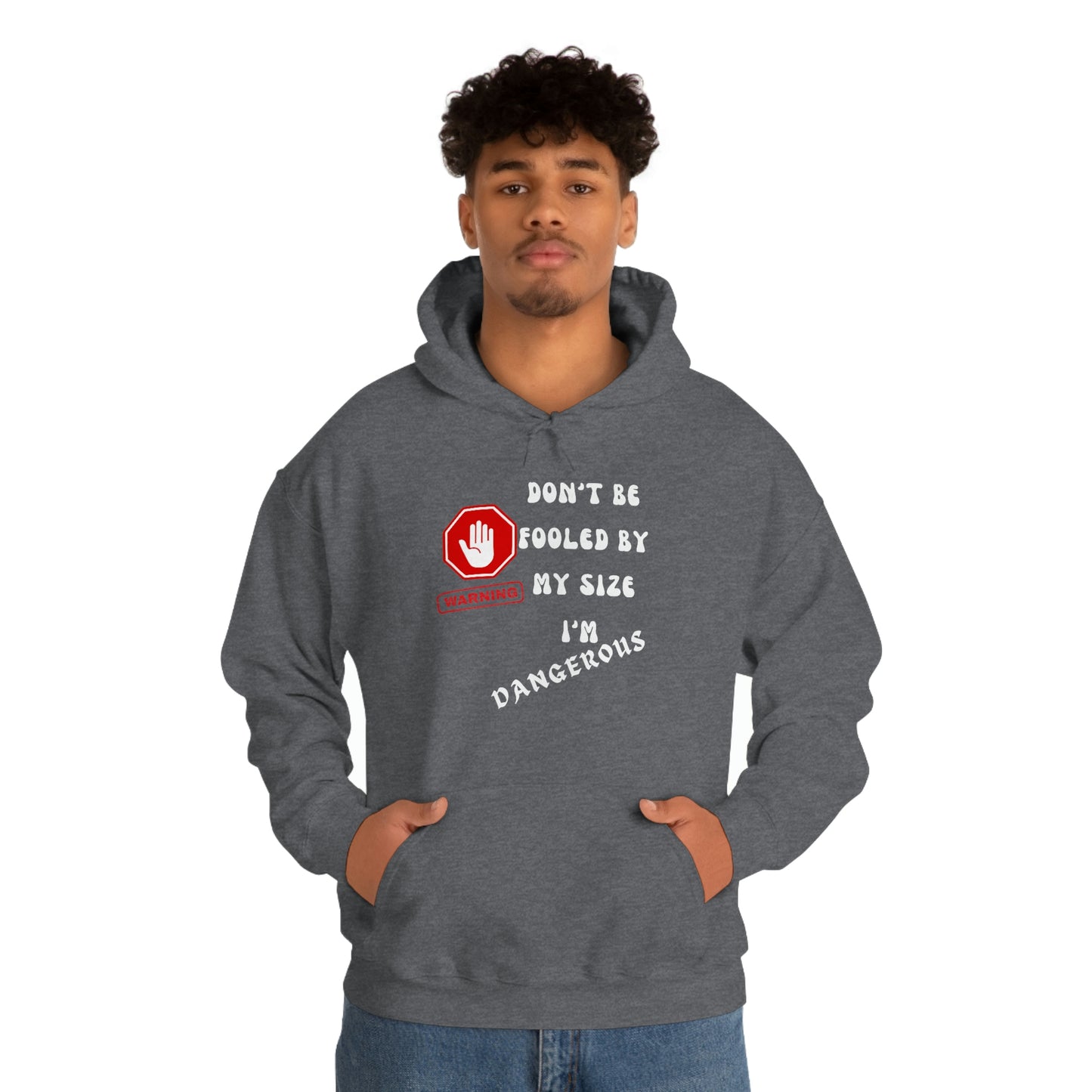 Warning, Unisex Heavy Blend™ Hooded Sweatshirt