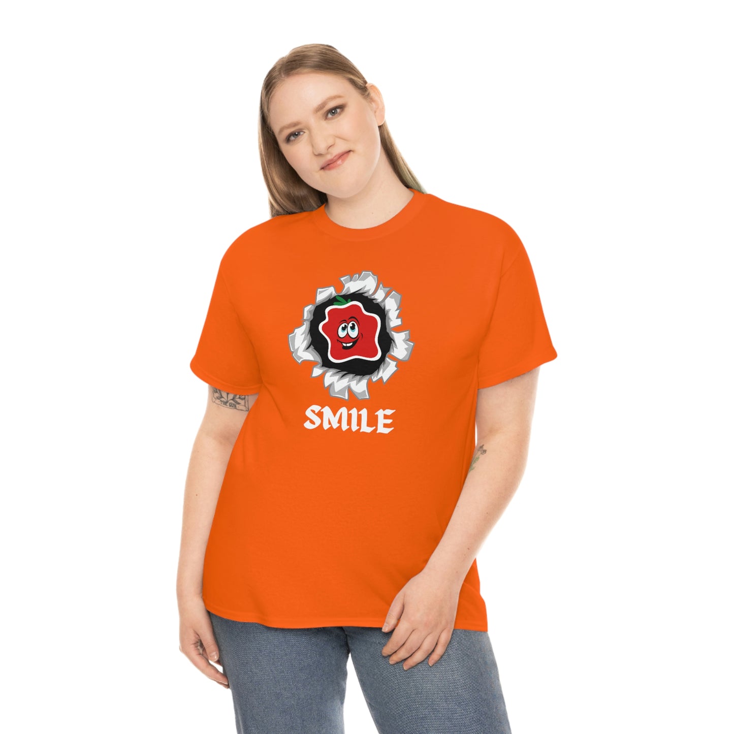 Smile Unisex Heavy Cotton Tee