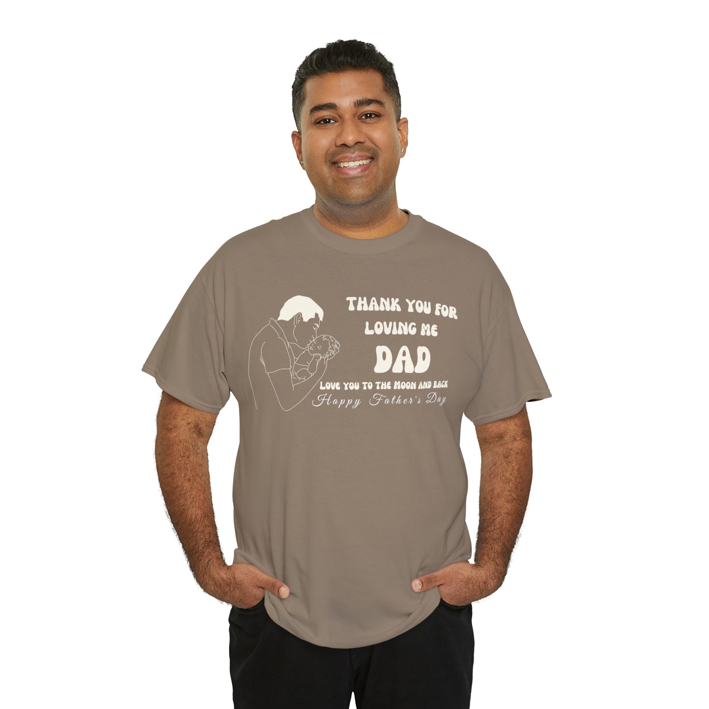 Exotic Print Father's Day Unisex Heavy Cotton Tee