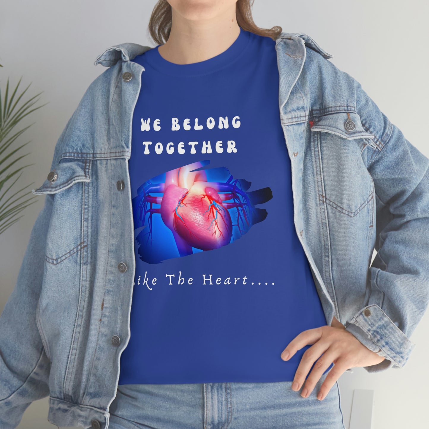 Stronger Together, Love, Unisex Heavy Cotton Tee