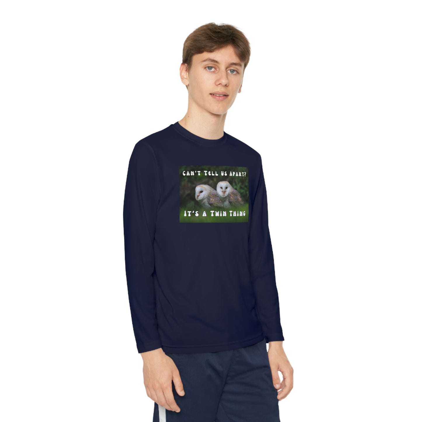 Twin, Youth Long Sleeve Competitor Tee