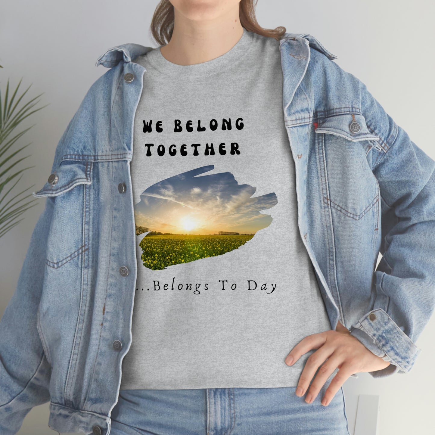 Stronger Together, Love, Unisex Heavy Cotton Tee