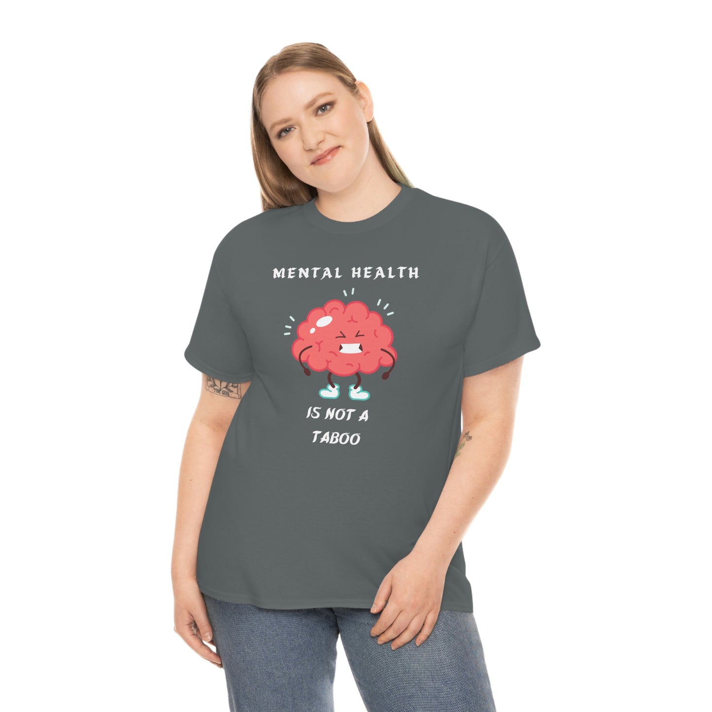 Mental Health Unisex Heavy Cotton Tee