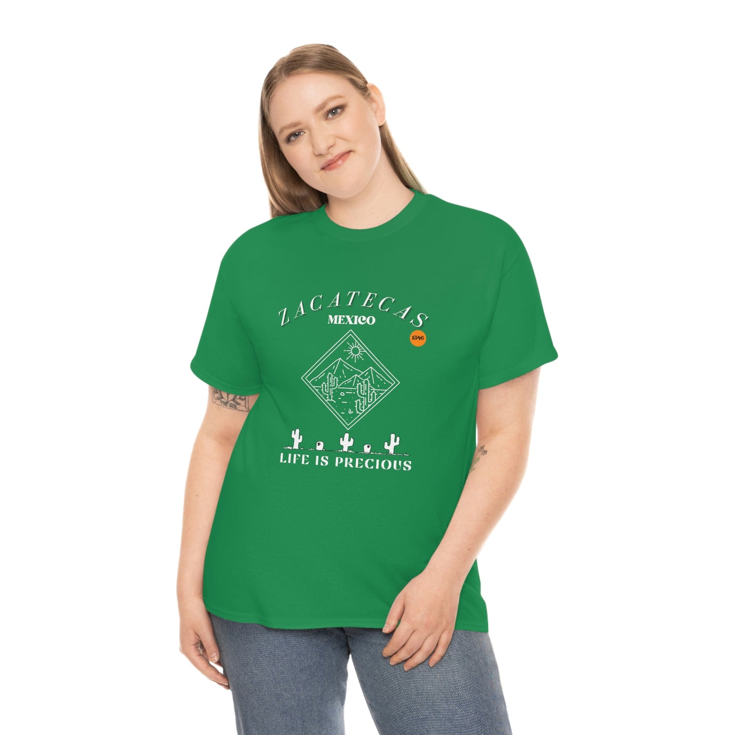 Zacatecas Unisex Heavy Cotton Tee