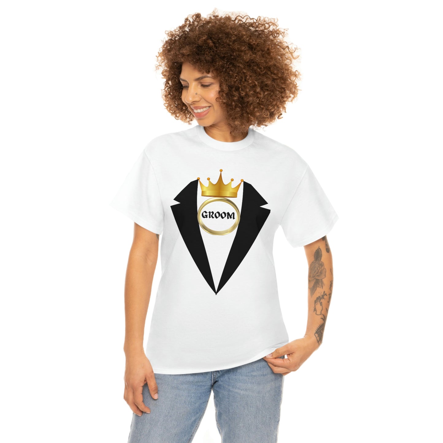 Wedding Unisex Heavy Cotton Tee