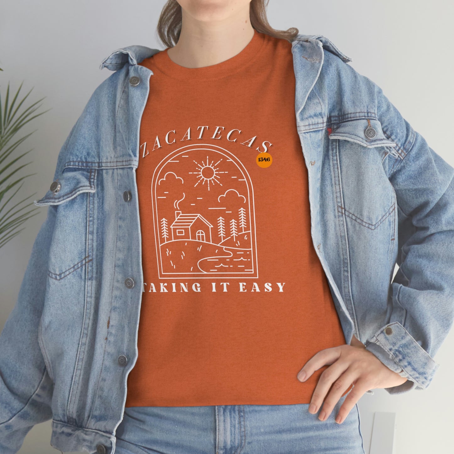 Zacatecas Unisex Heavy Cotton Tee