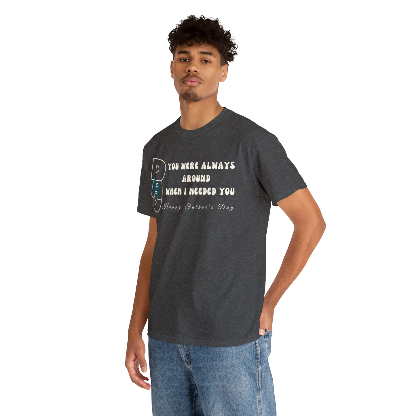 Exotic Print Father's Day Unisex Heavy Cotton Tee