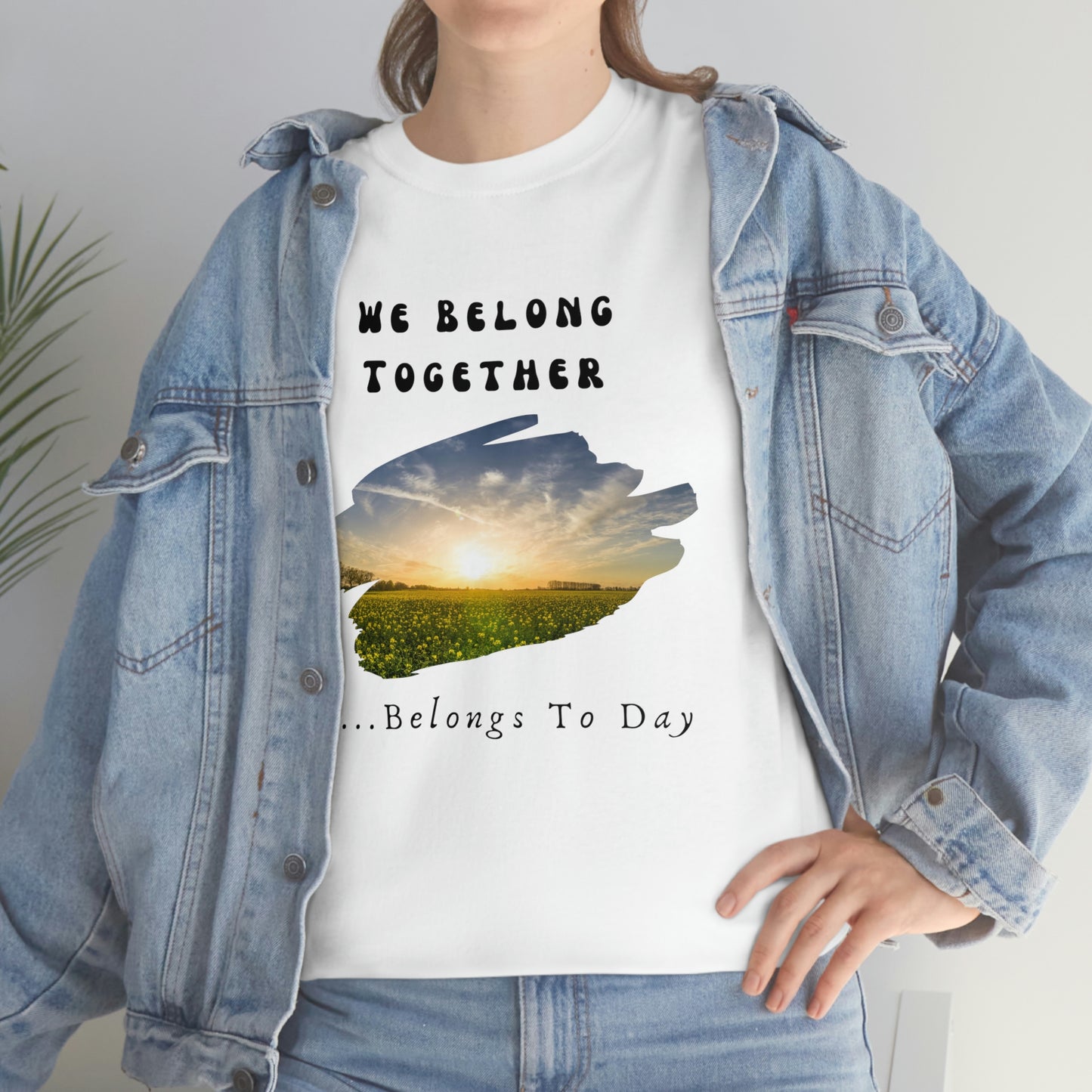 Stronger Together, Love, Unisex Heavy Cotton Tee