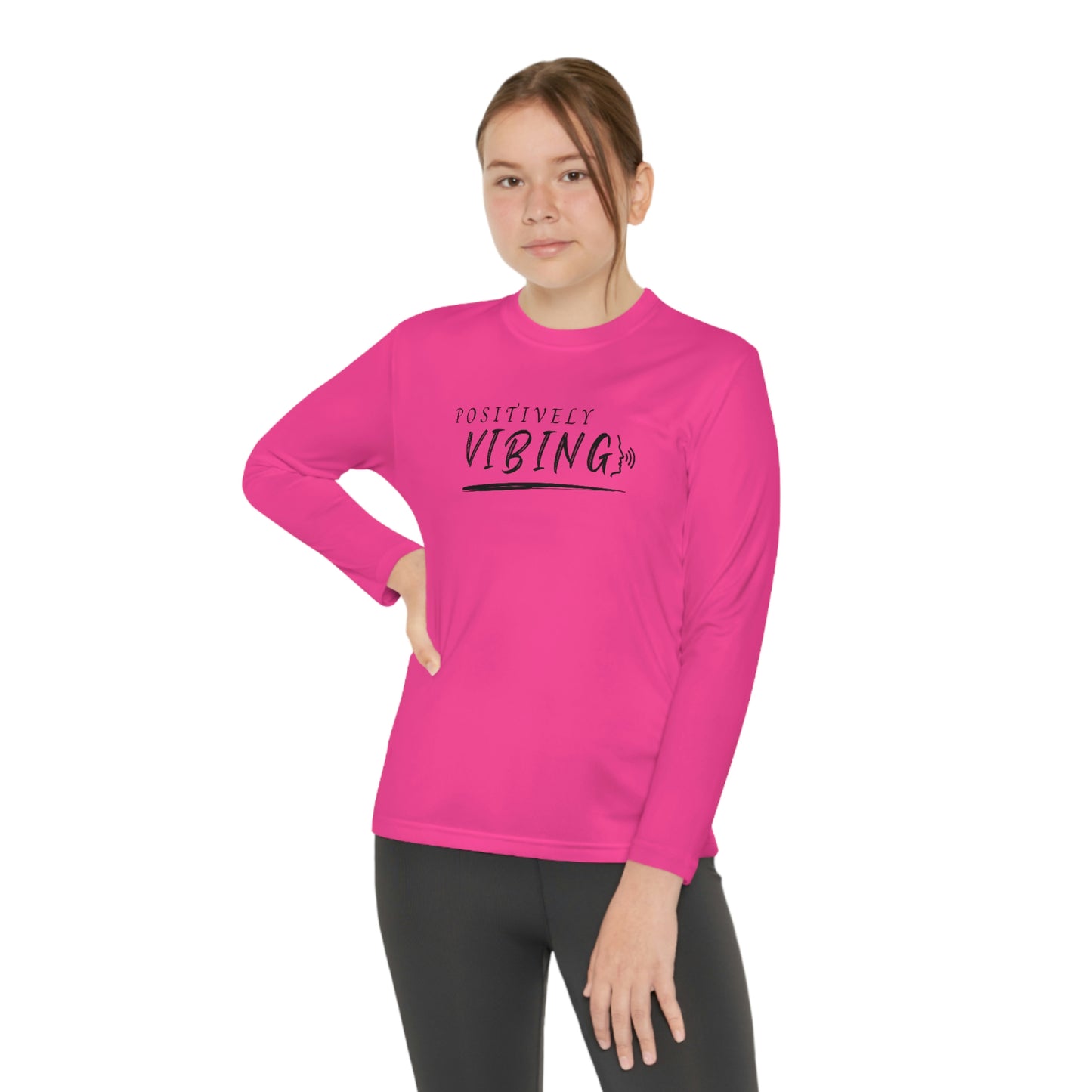 Vibe, Youth Long Sleeve Competitor Tee