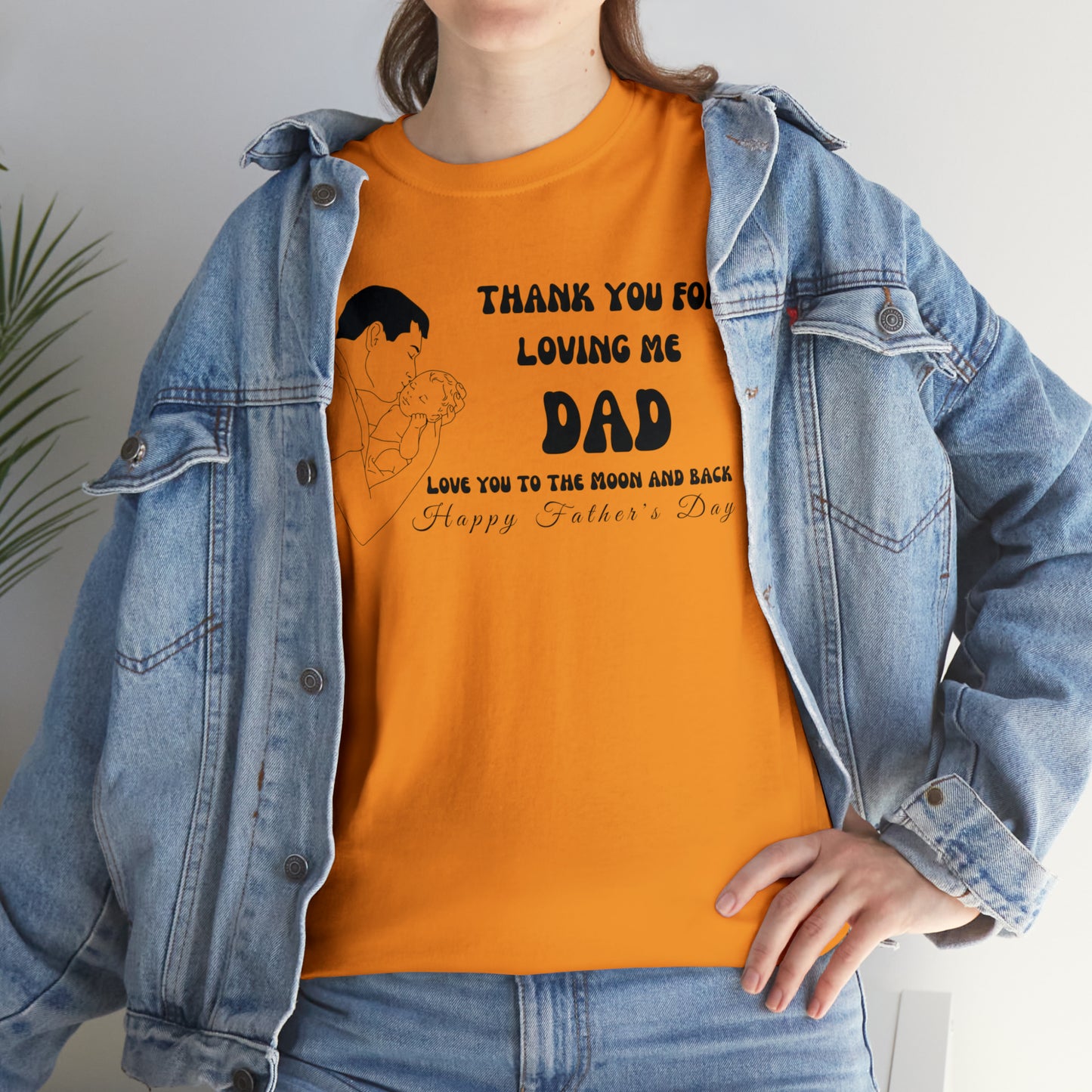 Exotic Print Father's Day Unisex Heavy Cotton Tee