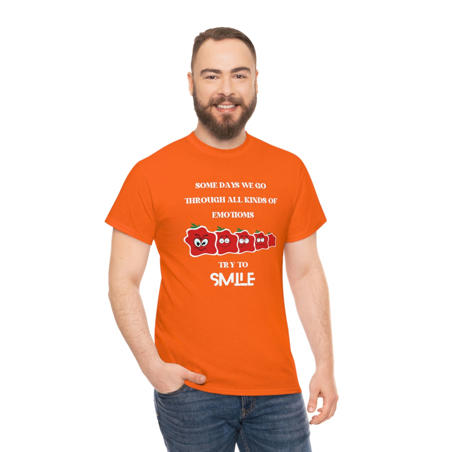 Smile Unisex Heavy Cotton Tee