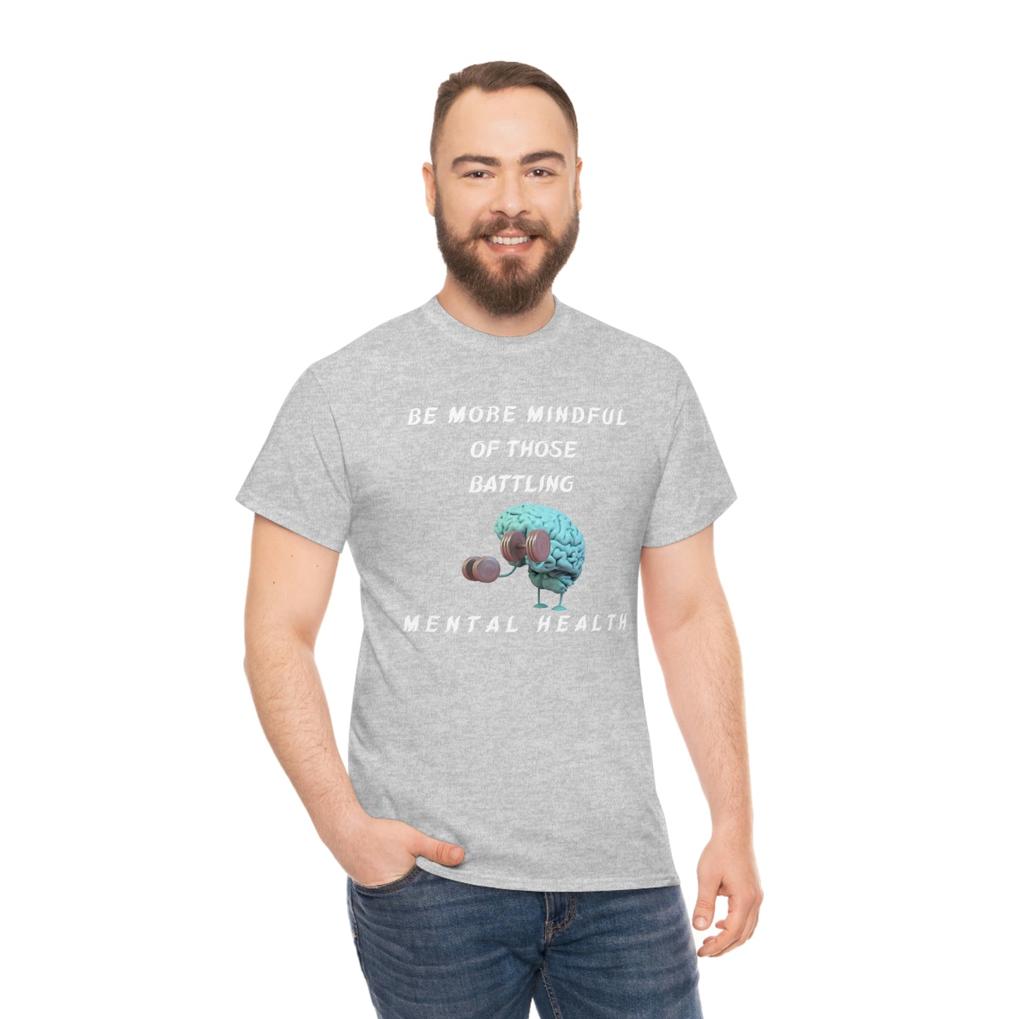 Mental Health Unisex Heavy Cotton Tee