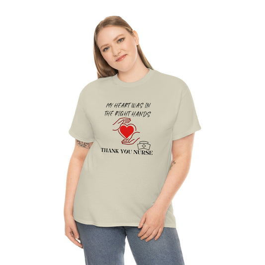 Medical, CVICU, EKG, Unisex Heavy Cotton Tee