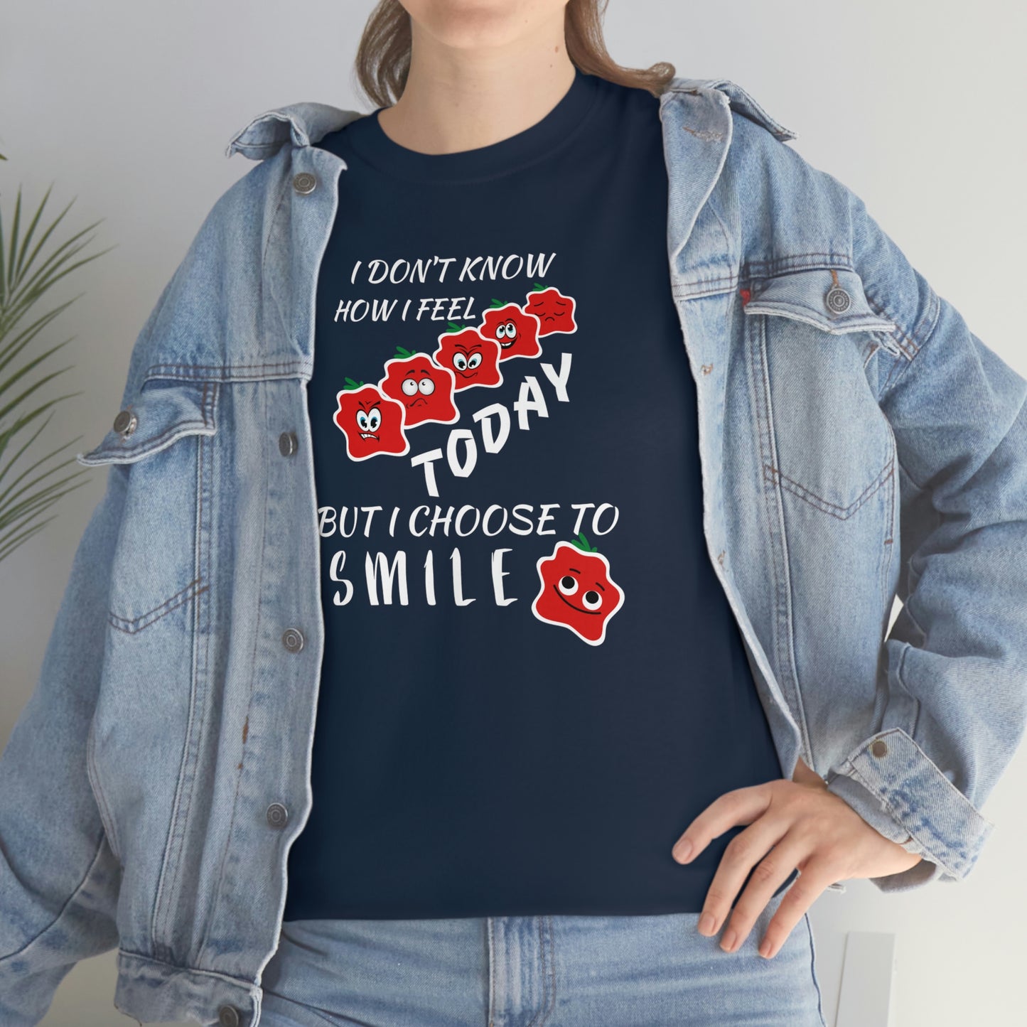 Smile Unisex Heavy Cotton Tee