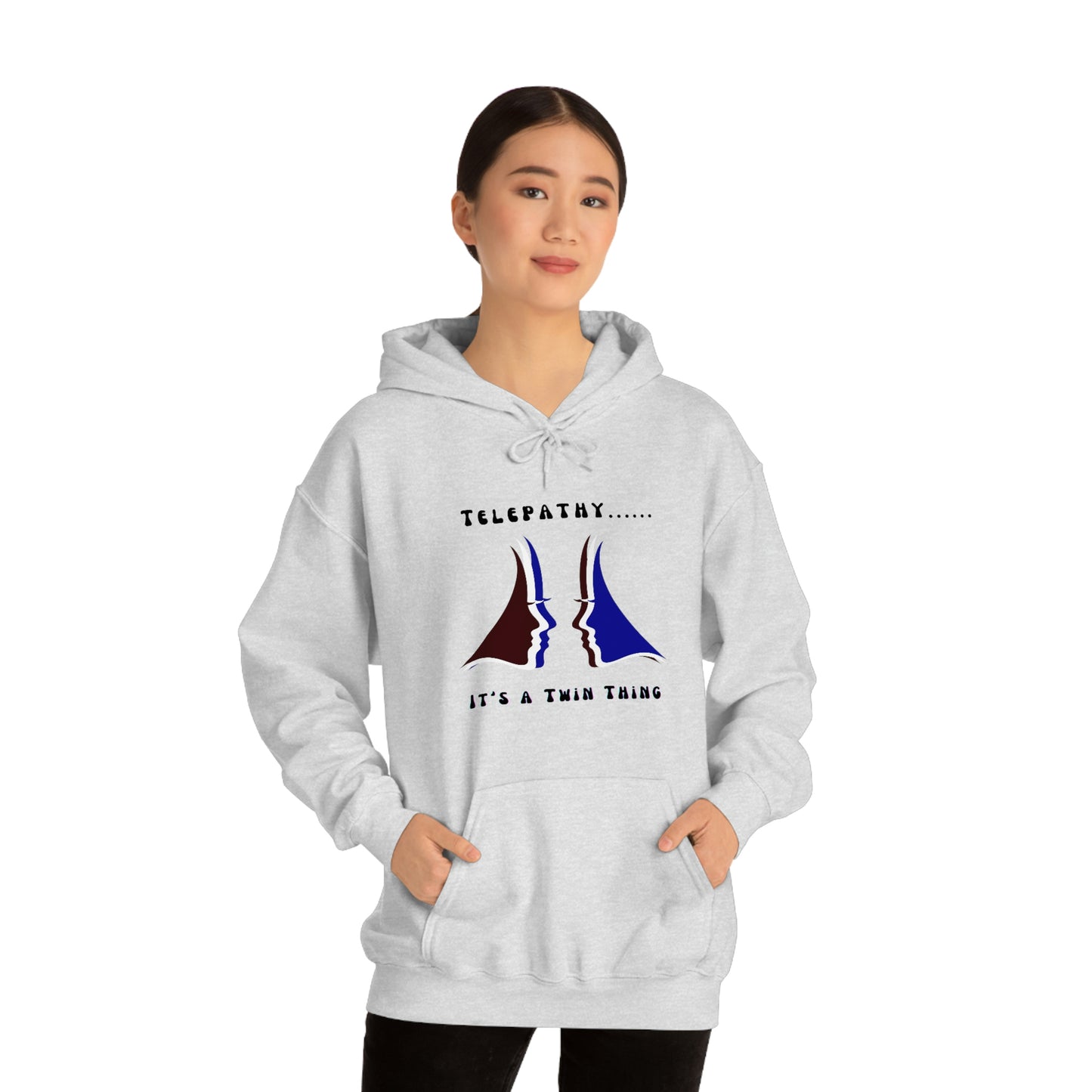 Twin, Unisex Heavy Blend™ Hooded Sweatshirt