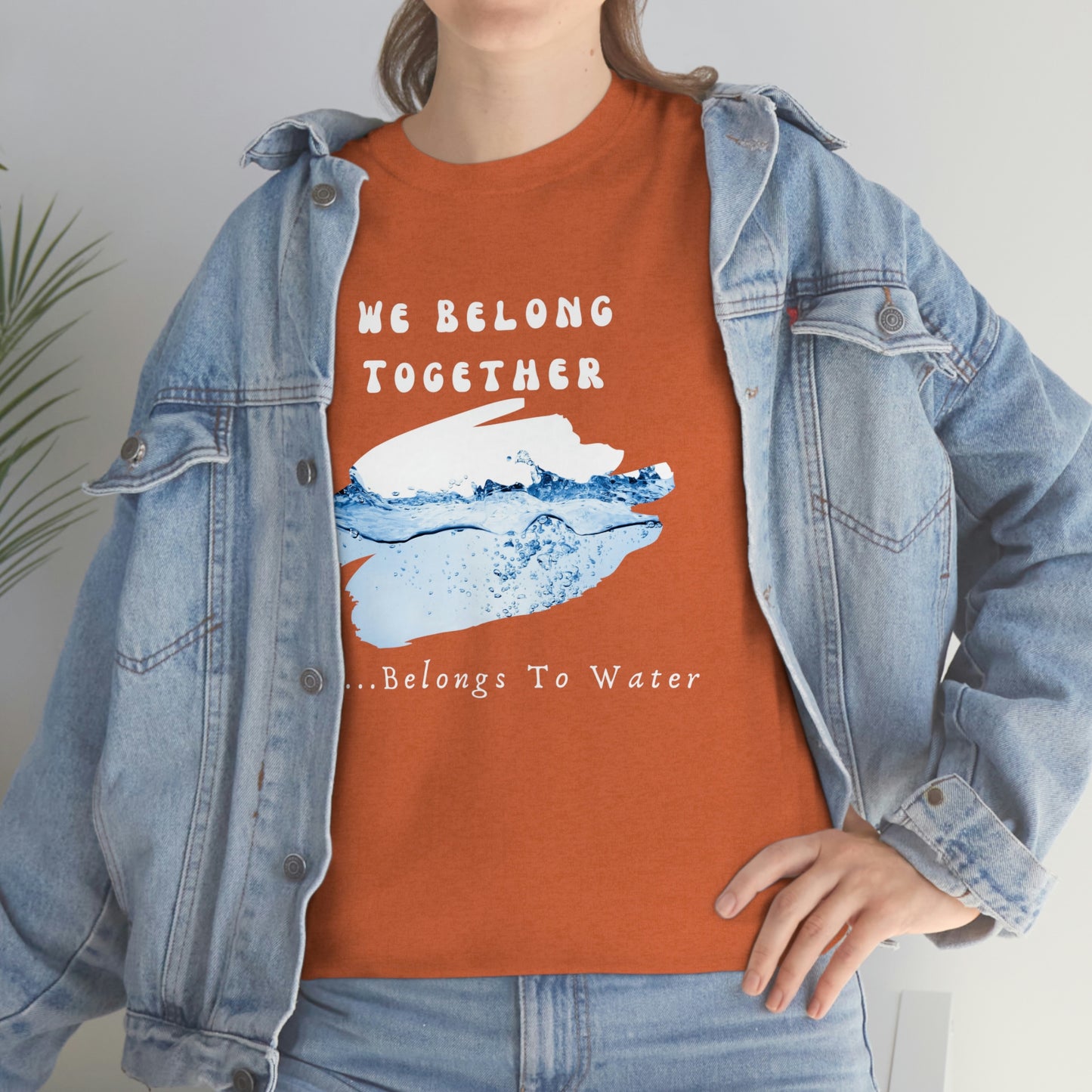 Stronger Together, Love, Unisex Heavy Cotton Tee