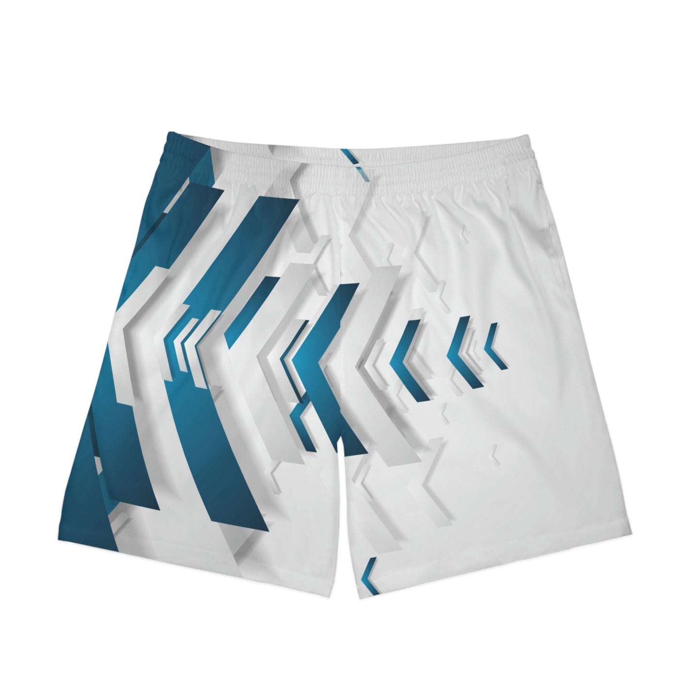 Exotic Print Men's Elastic Beach Shorts (AOP)