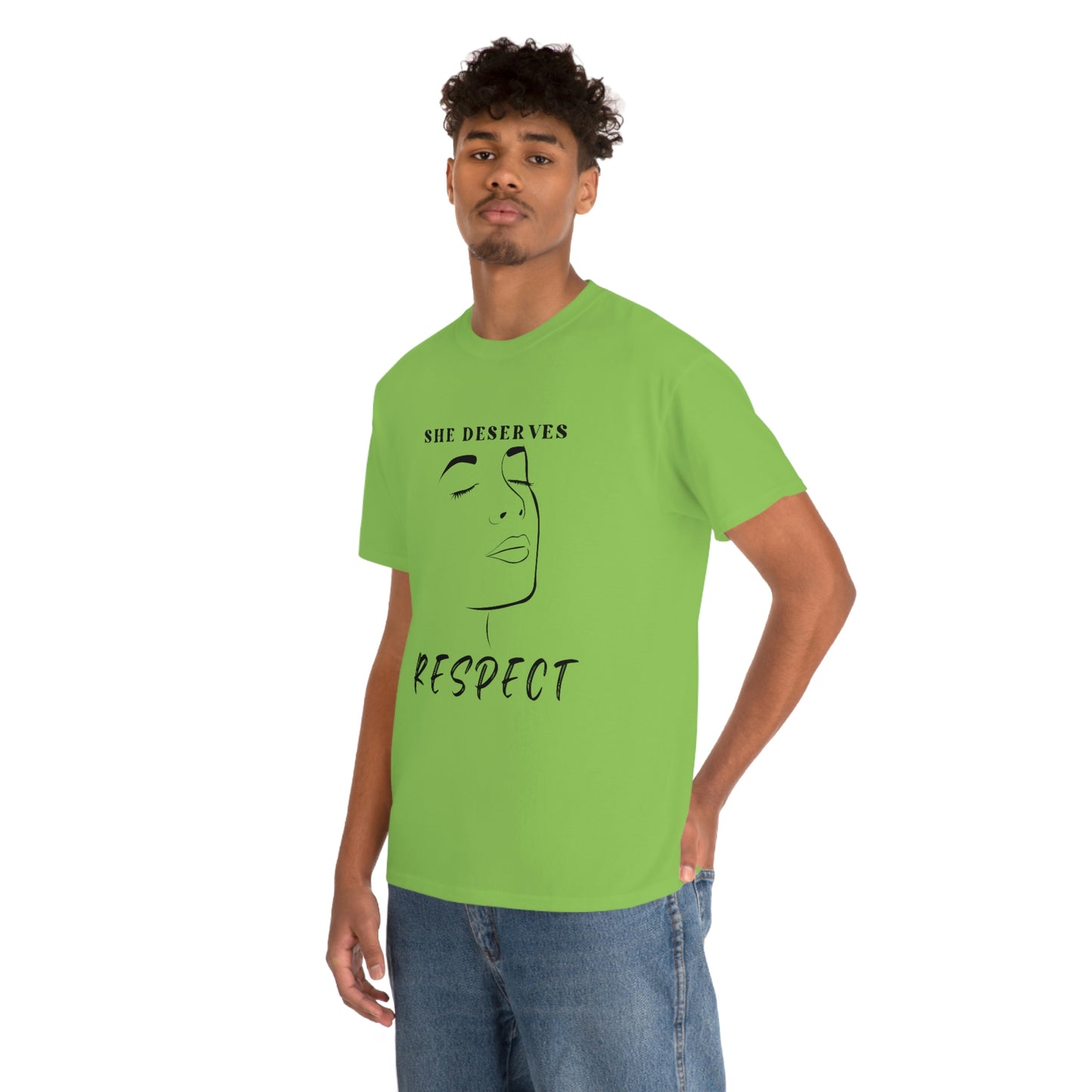 Respect Unisex Heavy Cotton Tee