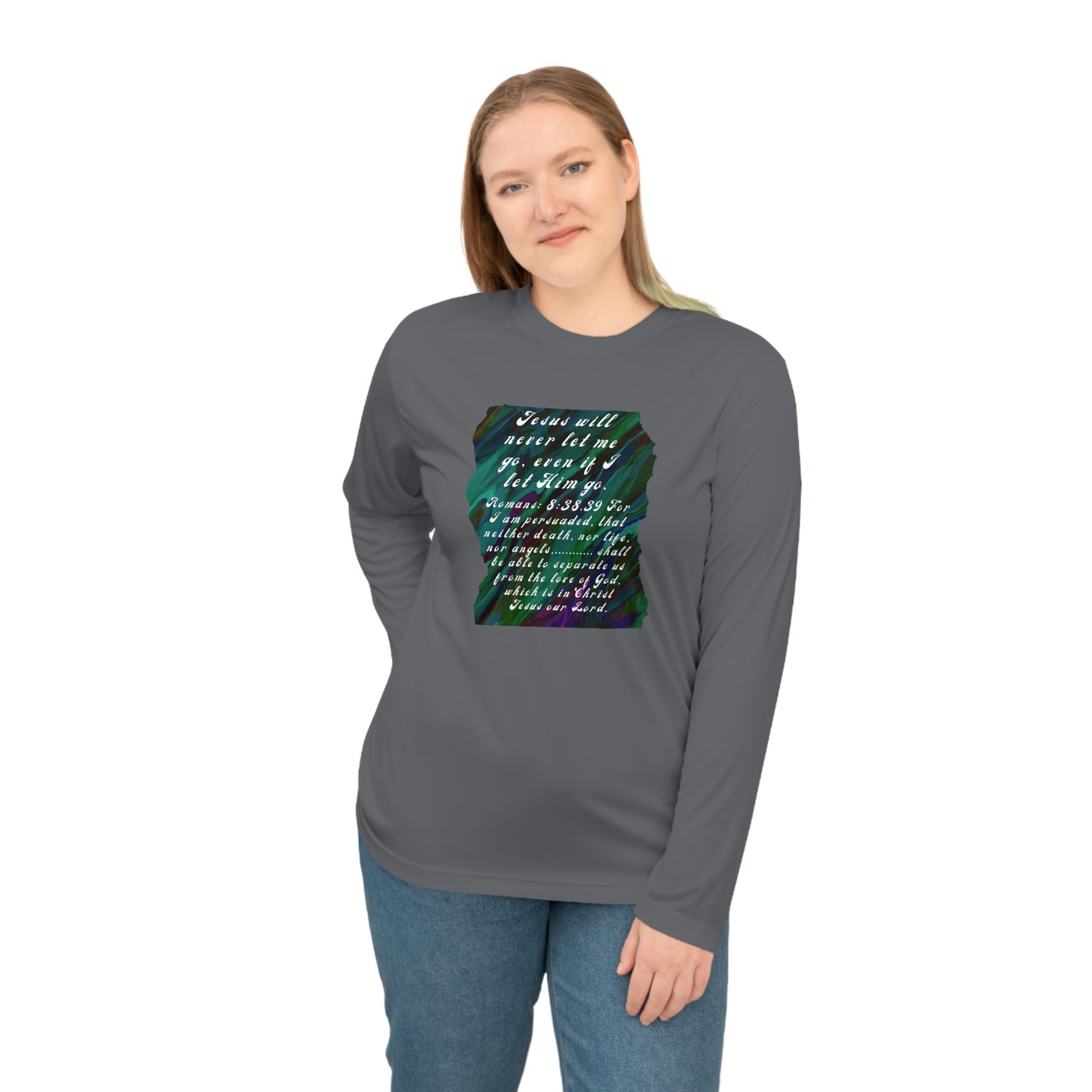 Faith Walkers, Unisex Performance Long Sleeve Shirt