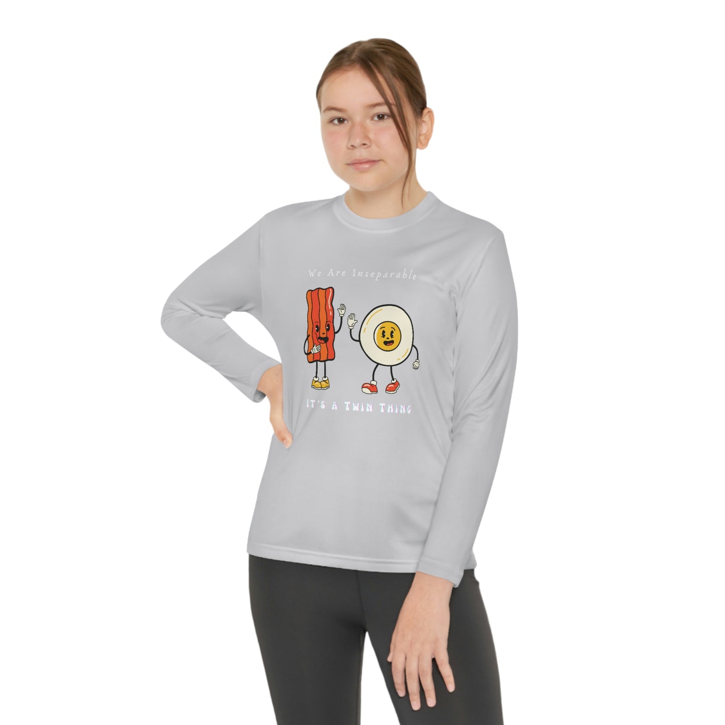 Twin, Youth Long Sleeve Competitor Tee