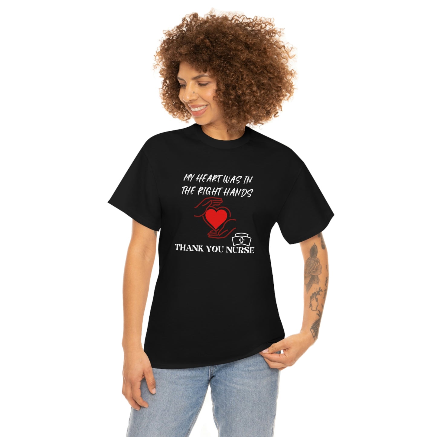 Medical, CVICU, EKG, Unisex Heavy Cotton Tee