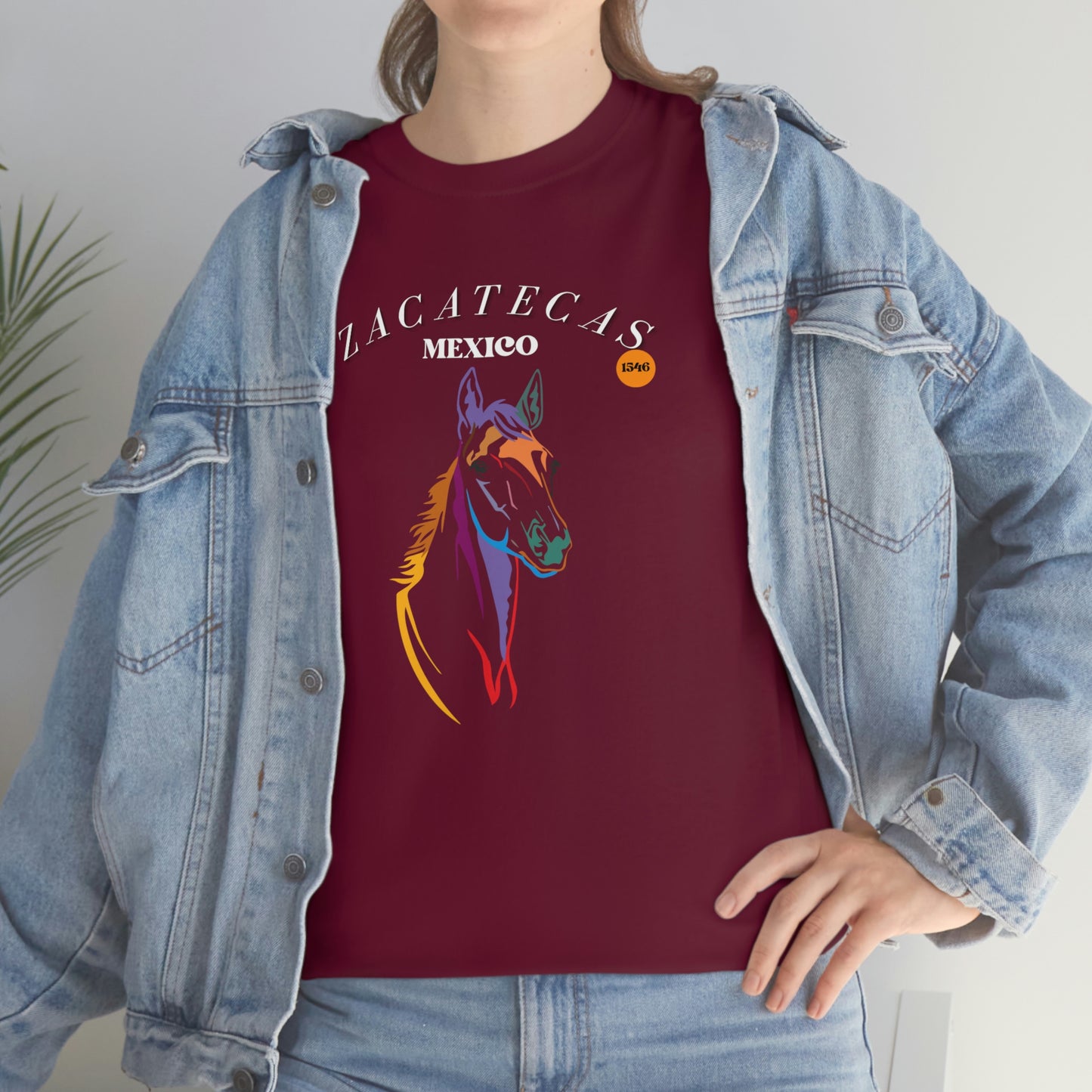 Zacatecas Unisex Heavy Cotton Tee