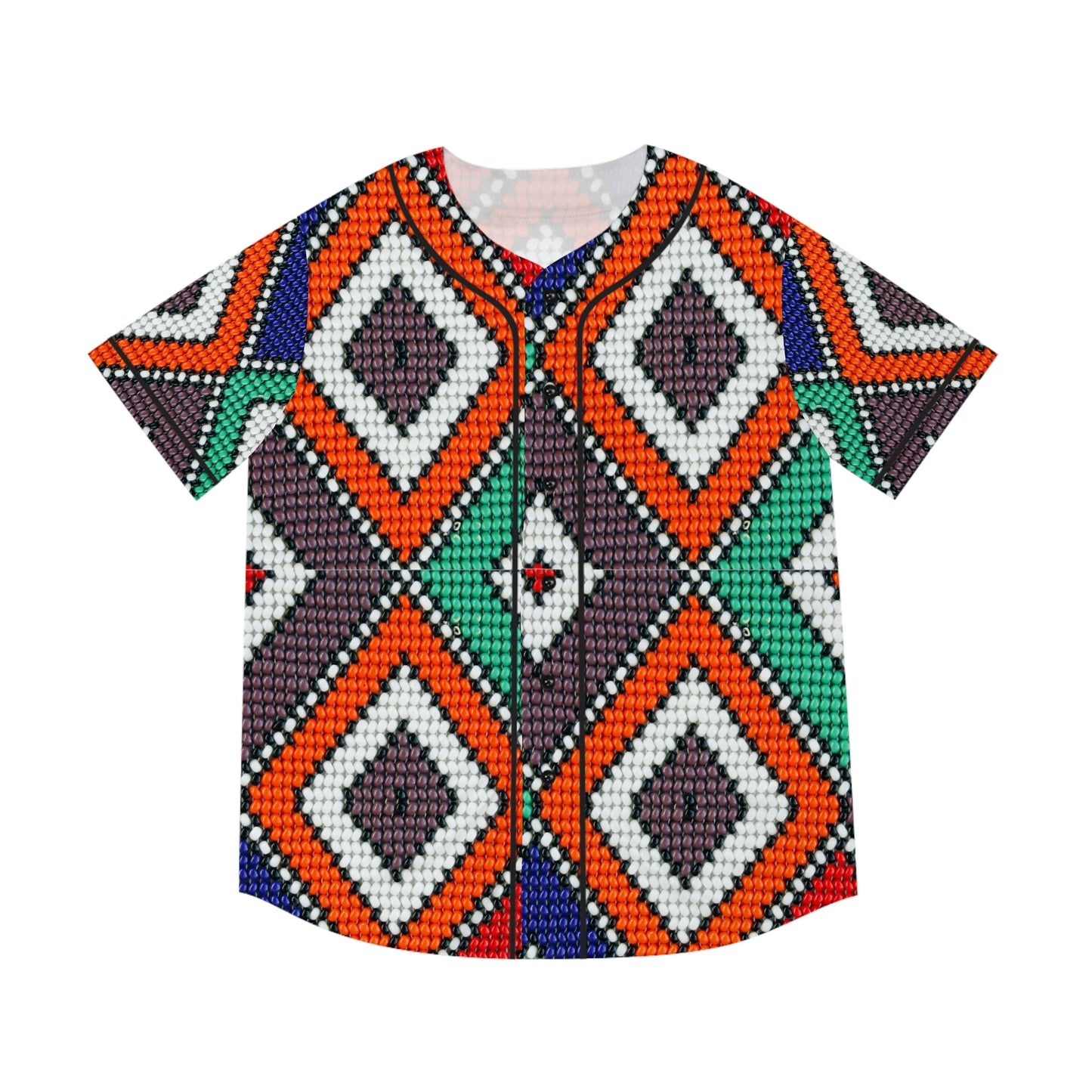 Exotic Print Baseball Jersey