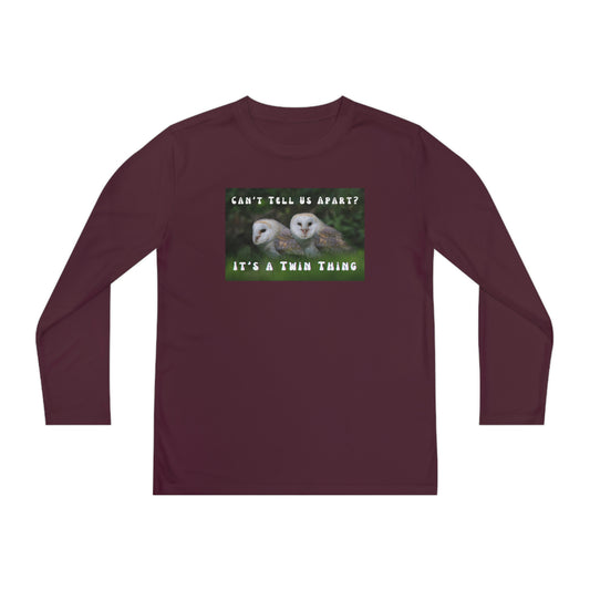 Twin, Youth Long Sleeve Competitor Tee