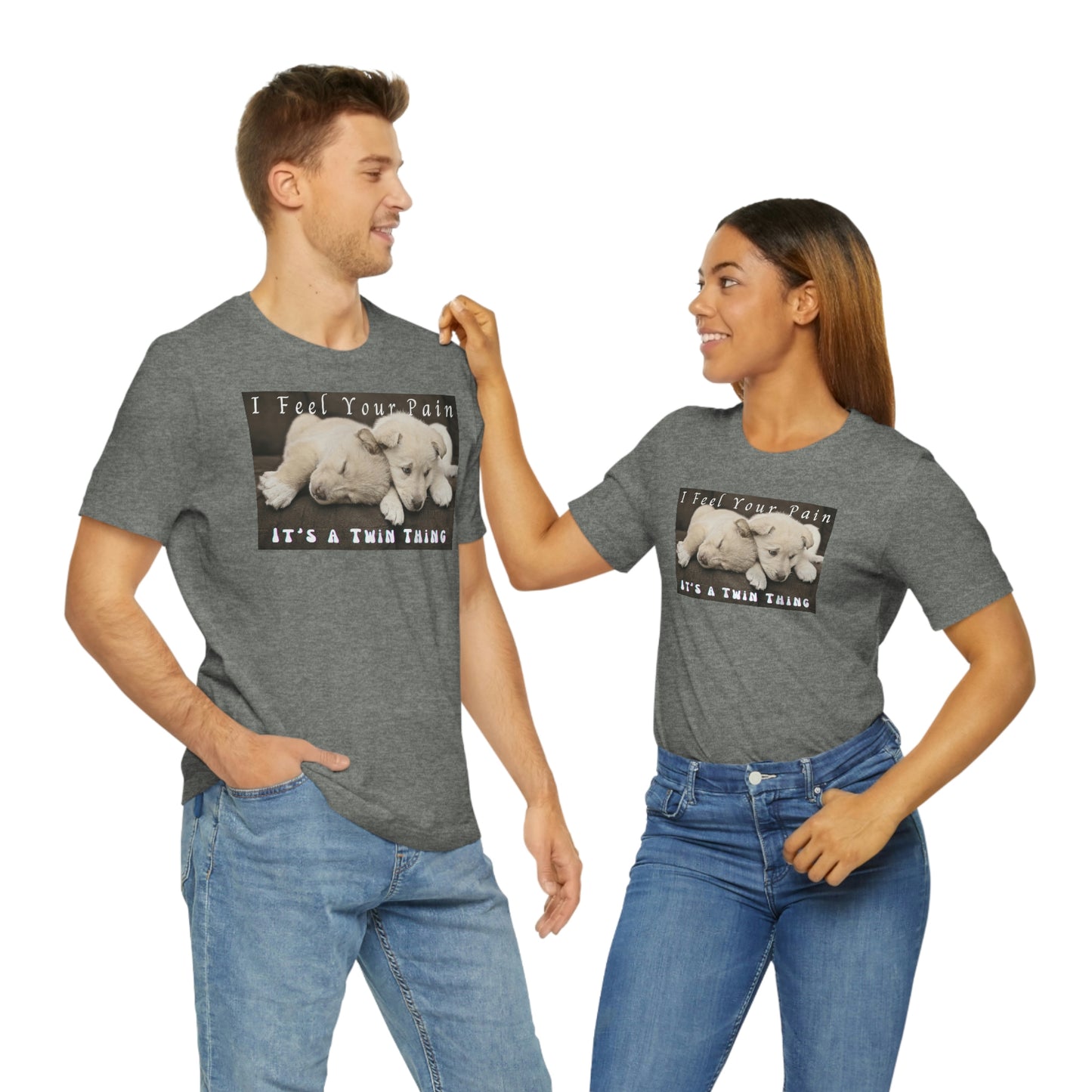 Twin, Unisex Jersey Short Sleeve Tee